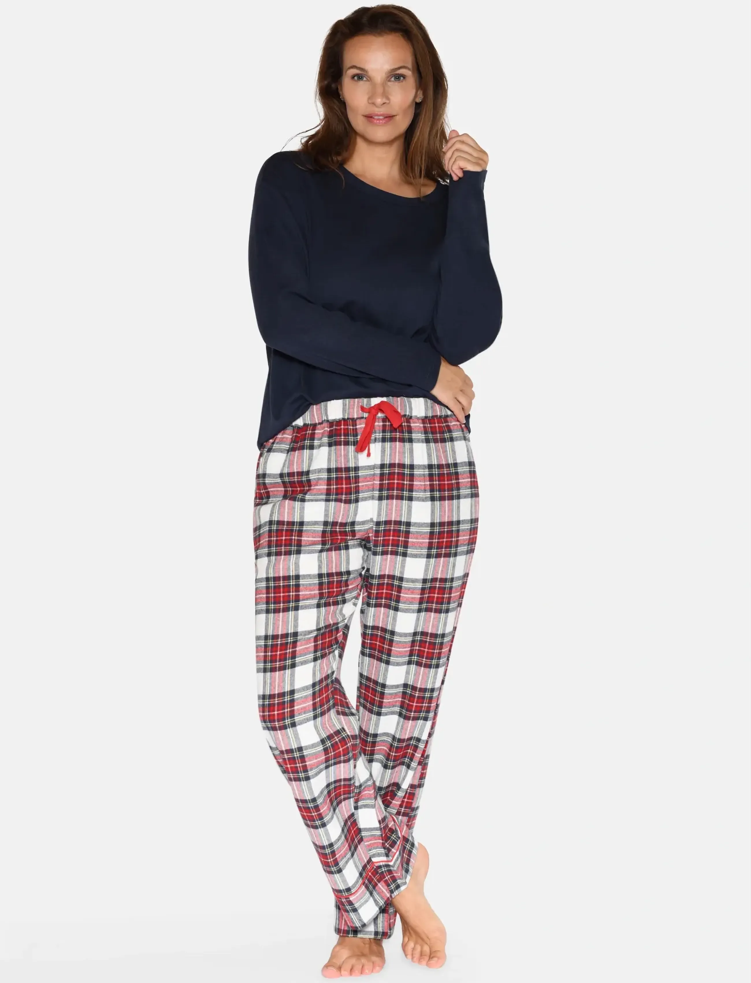 Nicola Check Pants