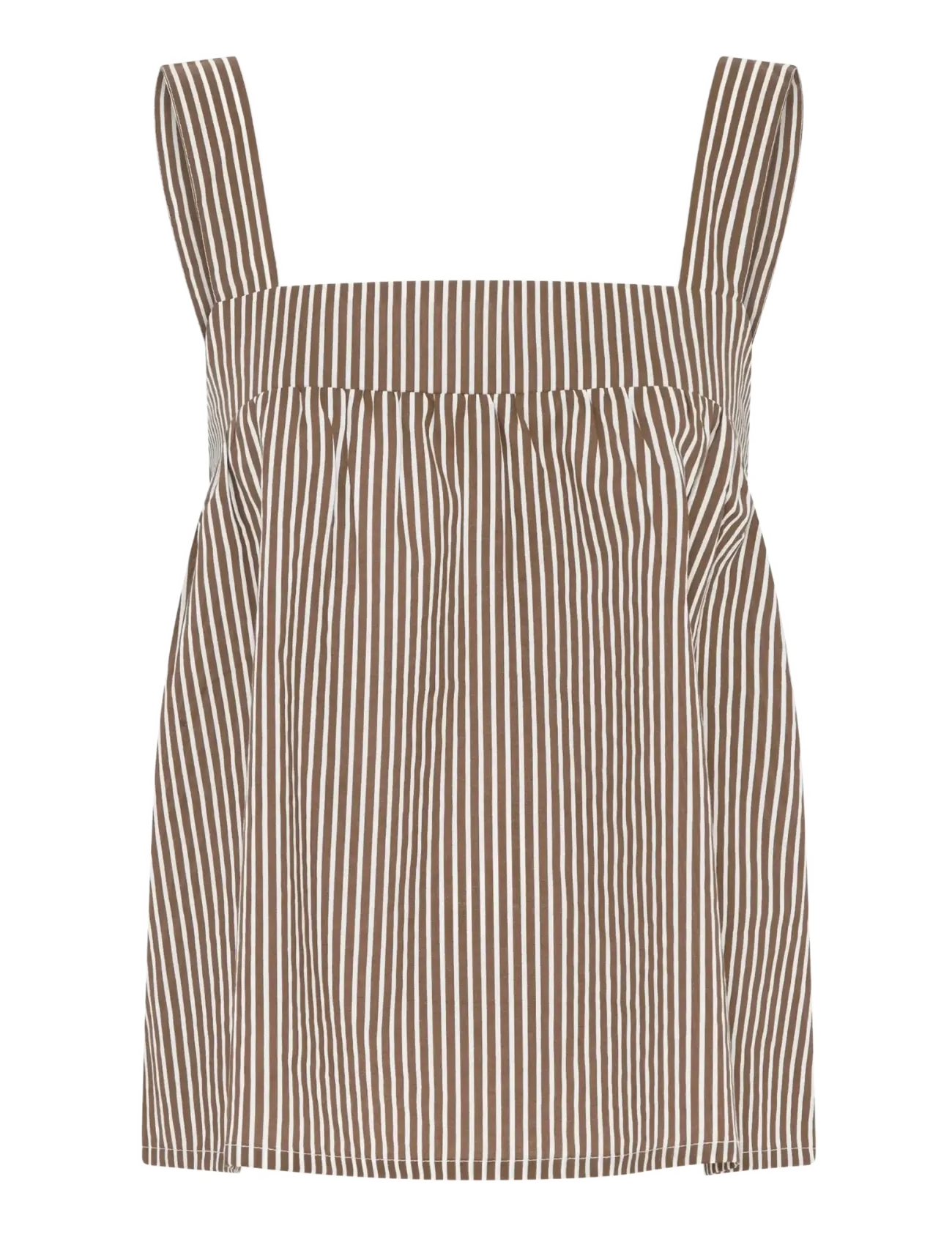 CCDK Copenhagen Sandy Top - Sommar i stan - CHOCOLATE CHIP AOP / brown