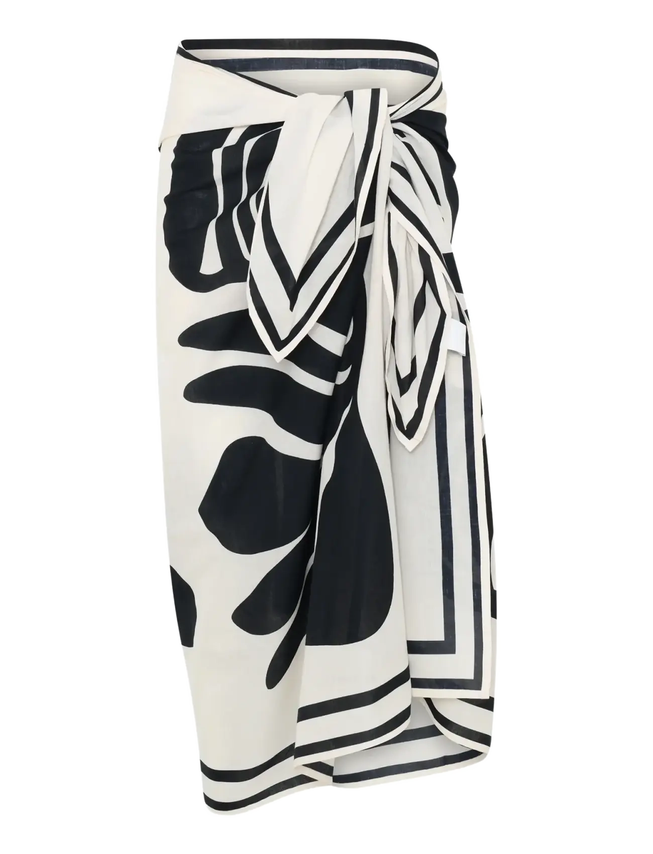 CCDK Copenhagen Tulum Sarong - Bademode - BIRCH / black
