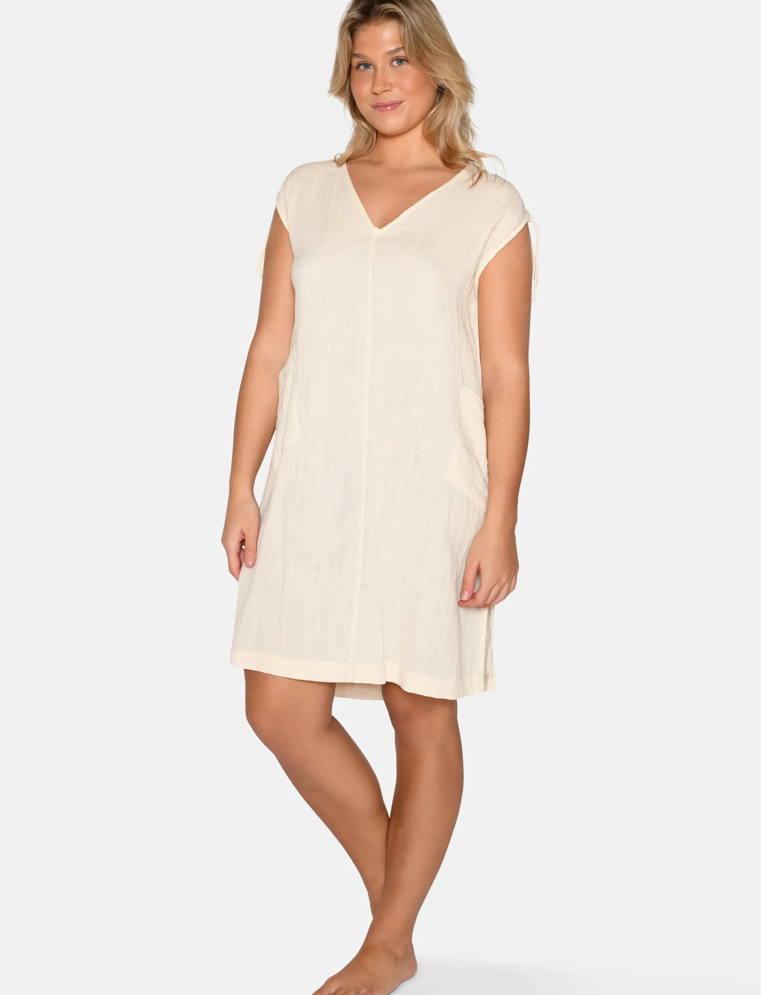 CCDK Copenhagen Solvej Dress, S, Bademode, Creme - Beach Wear, Frauen