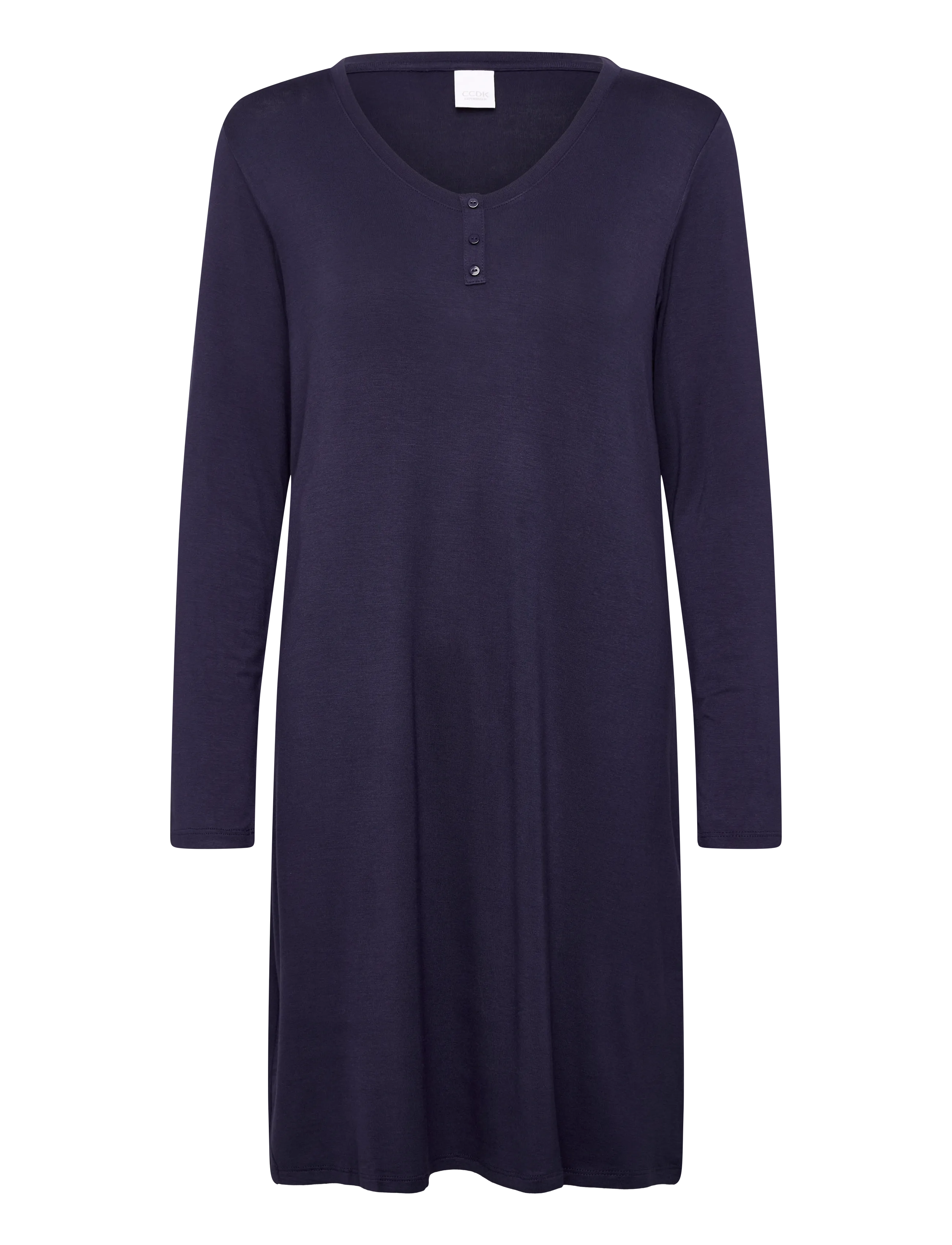 CCDK Copenhagen Jacqueline longsleeved Dress - Nachtjapons - ECLIPSE / navy