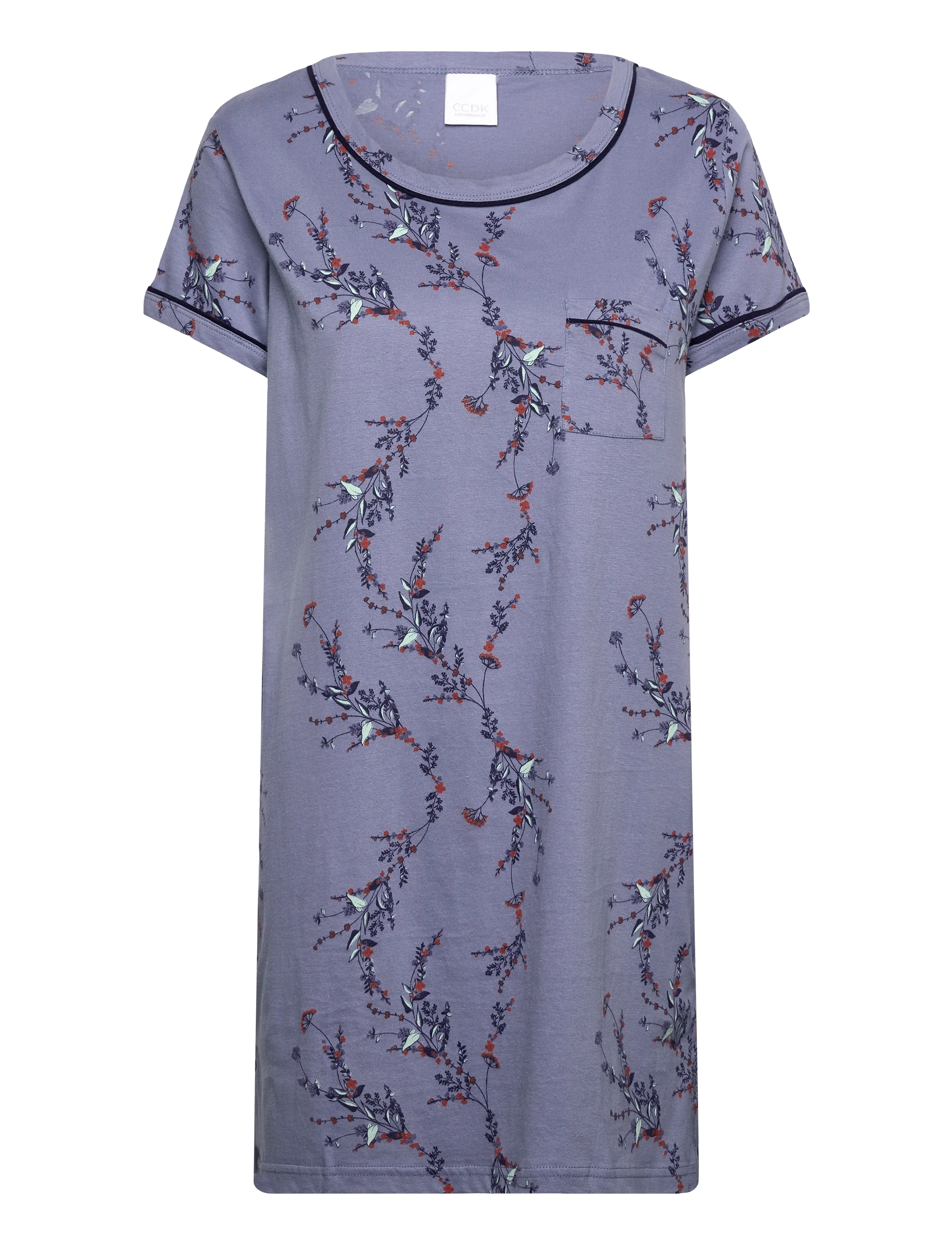 CCDK Copenhagen Nicole S/S Dress - Nachthemden - COUNTRY BLUE / blue
