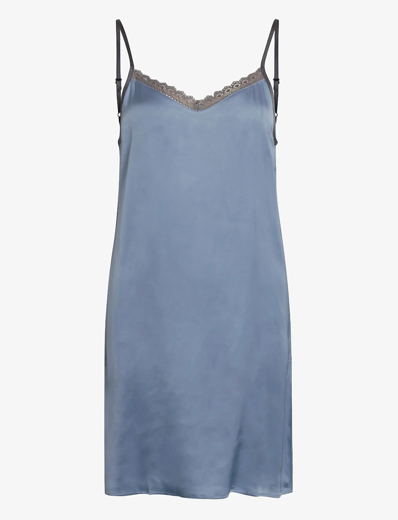 CCDK Copenhagen - Lana Chemise Dress - Öösärgid - country blue - 0