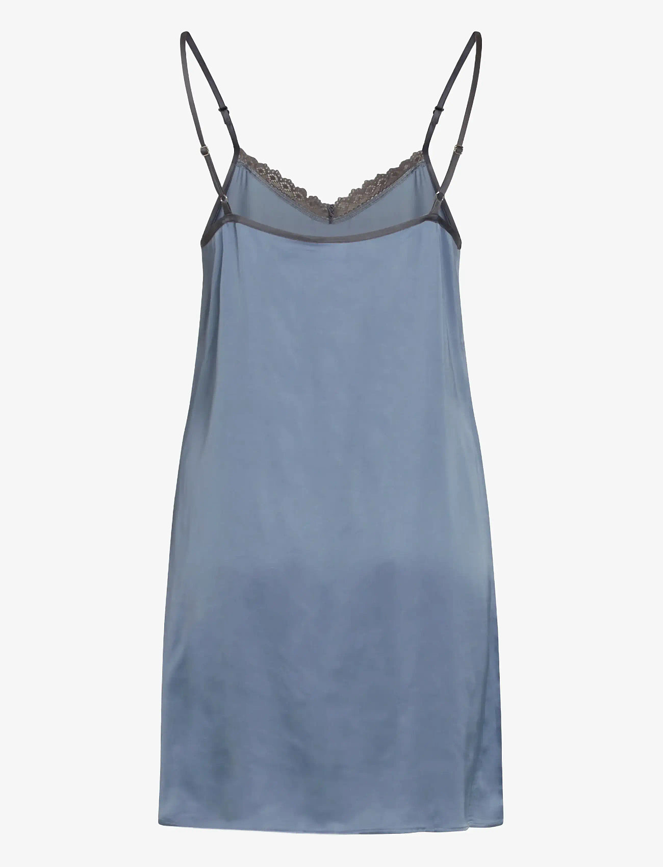 CCDK Copenhagen - Lana Chemise Dress - Öösärgid - country blue - 1