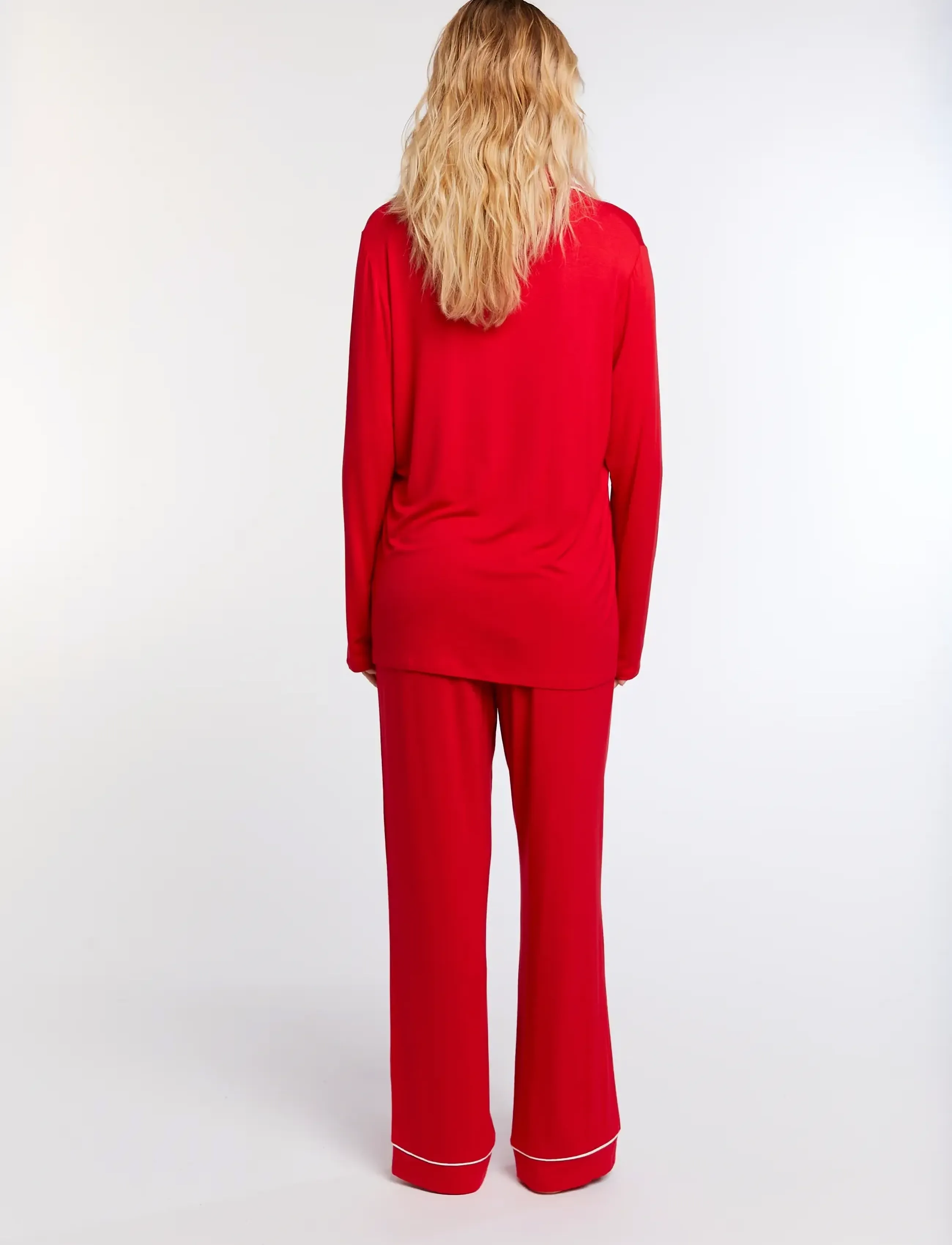 CCDK Copenhagen - Joy PJ Shirt - tango red - 3