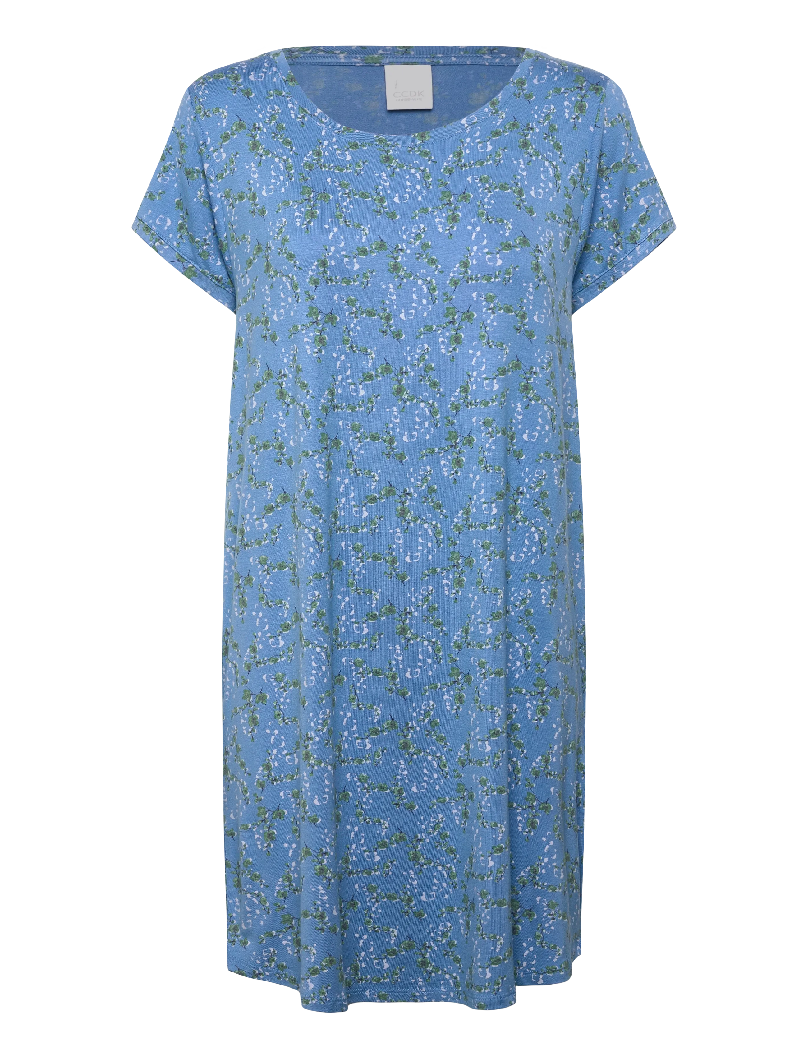 CCDK Copenhagen Nicole S/S Dress - Nachtjapons - LICHEN BLUE / blue