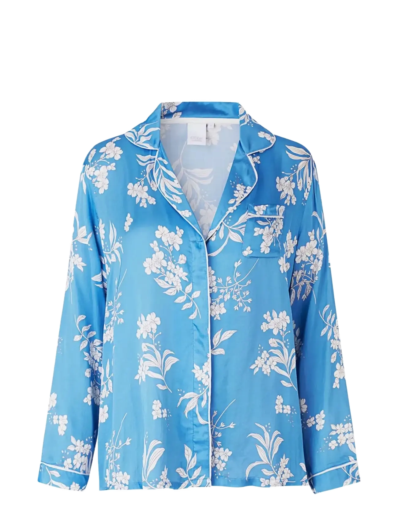 CCDK Copenhagen Josephine PJ Shirt - Toppar - LICHEN BLUE / blue
