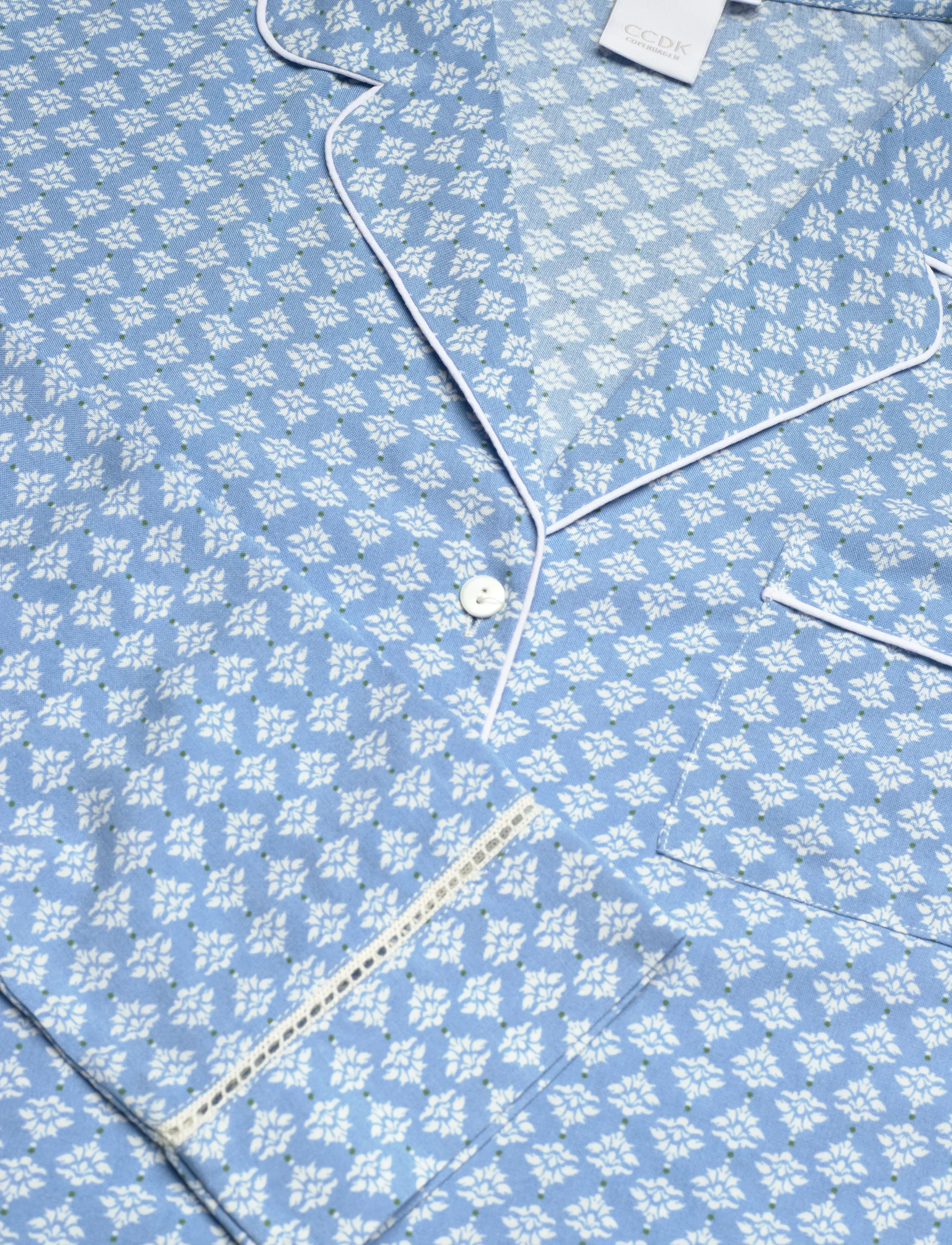 CCDK Copenhagen - Josephine PJ Shirt - laveste priser - lichen blue - 2