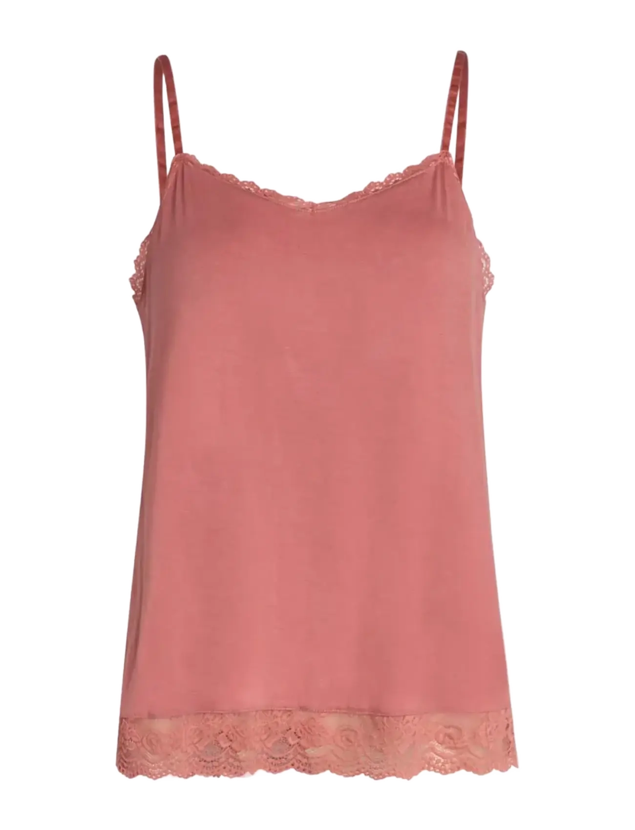 CCDK Copenhagen Kendall Chemise Top - Bodies & Slips - LIGHT MAHOGANY / brown