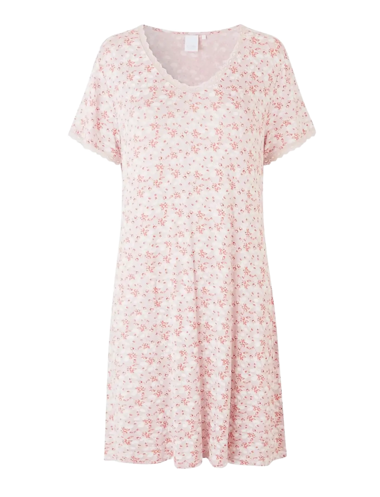 CCDK Copenhagen Jacqueline Shortsleeved Dress - Natkjoler - VIOLET ICE / pink/rose