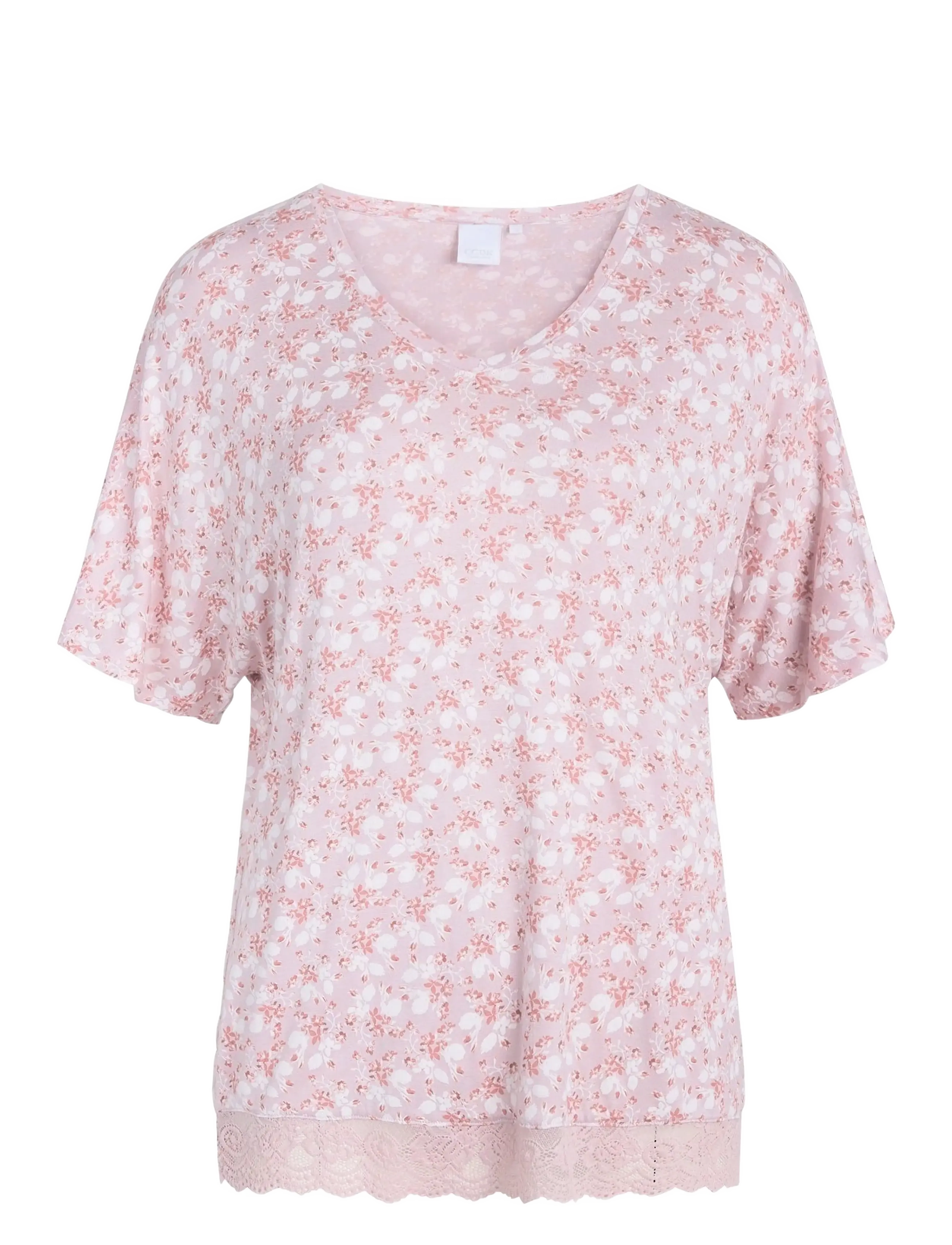 CCDK Copenhagen Rosa S/S T-Shirt - Underkläder - VIOLET ICE / pink/rose