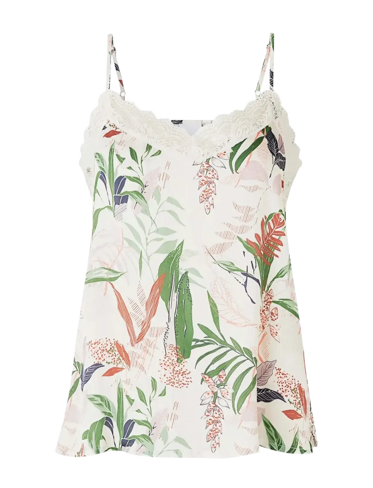 CCDK Copenhagen Karen Chemise Top - Tops - SNOW WHITE / white