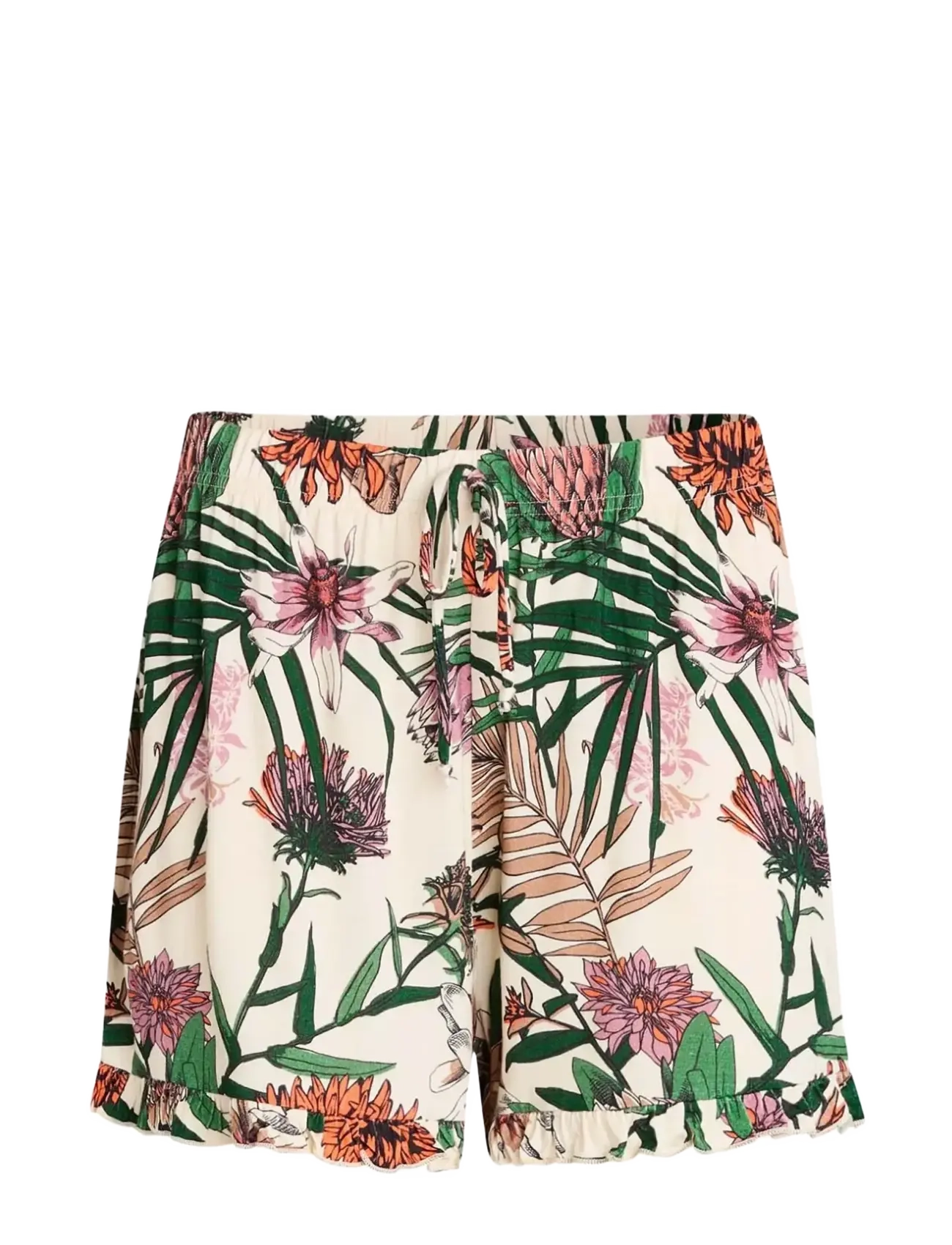 CCDK Copenhagen Linda Shorts - Casual shorts - SNOW WHITE / multi
