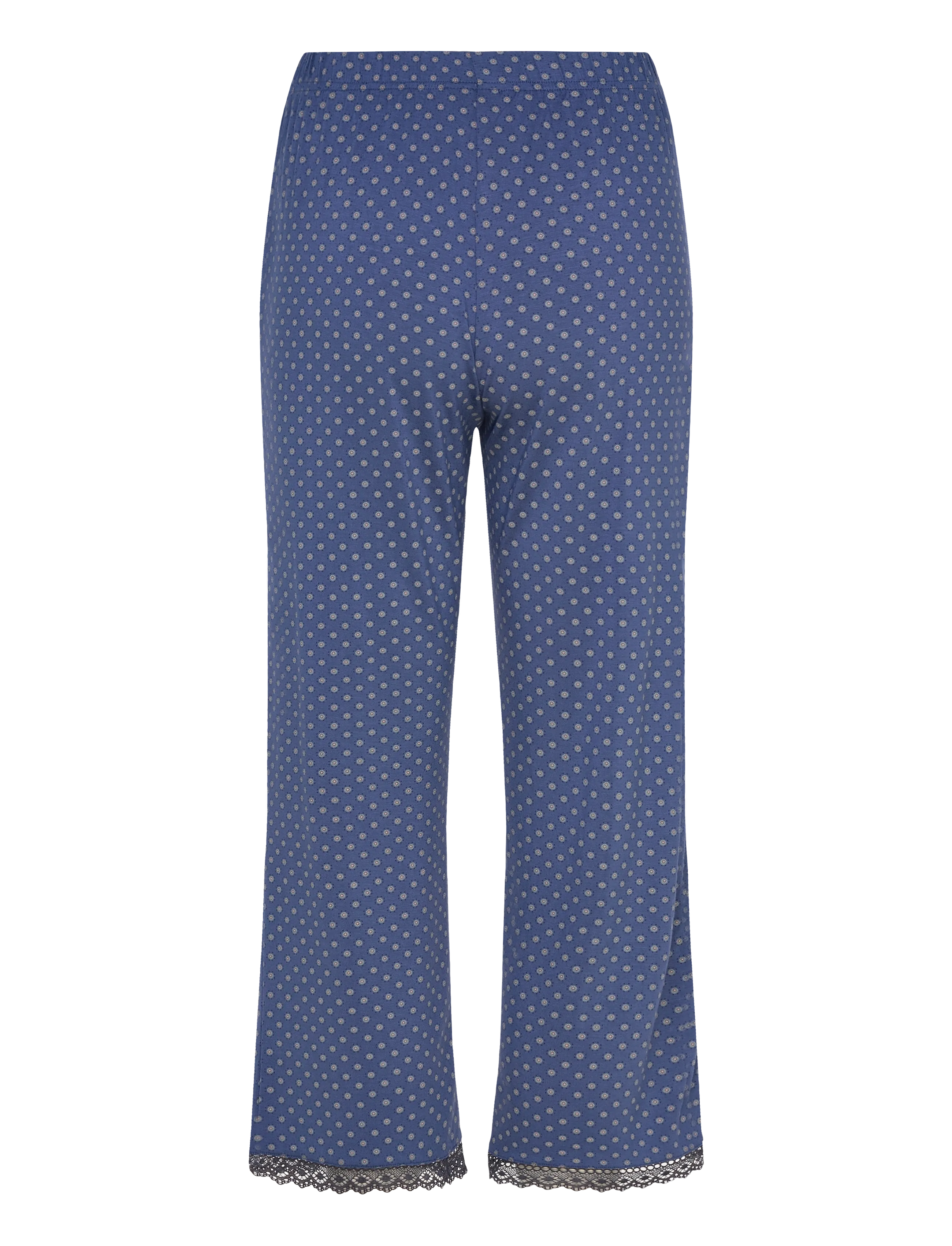 CCDK Copenhagen - Jasmin Crop Pajamas Pants - laveste priser - ensign blue - 2