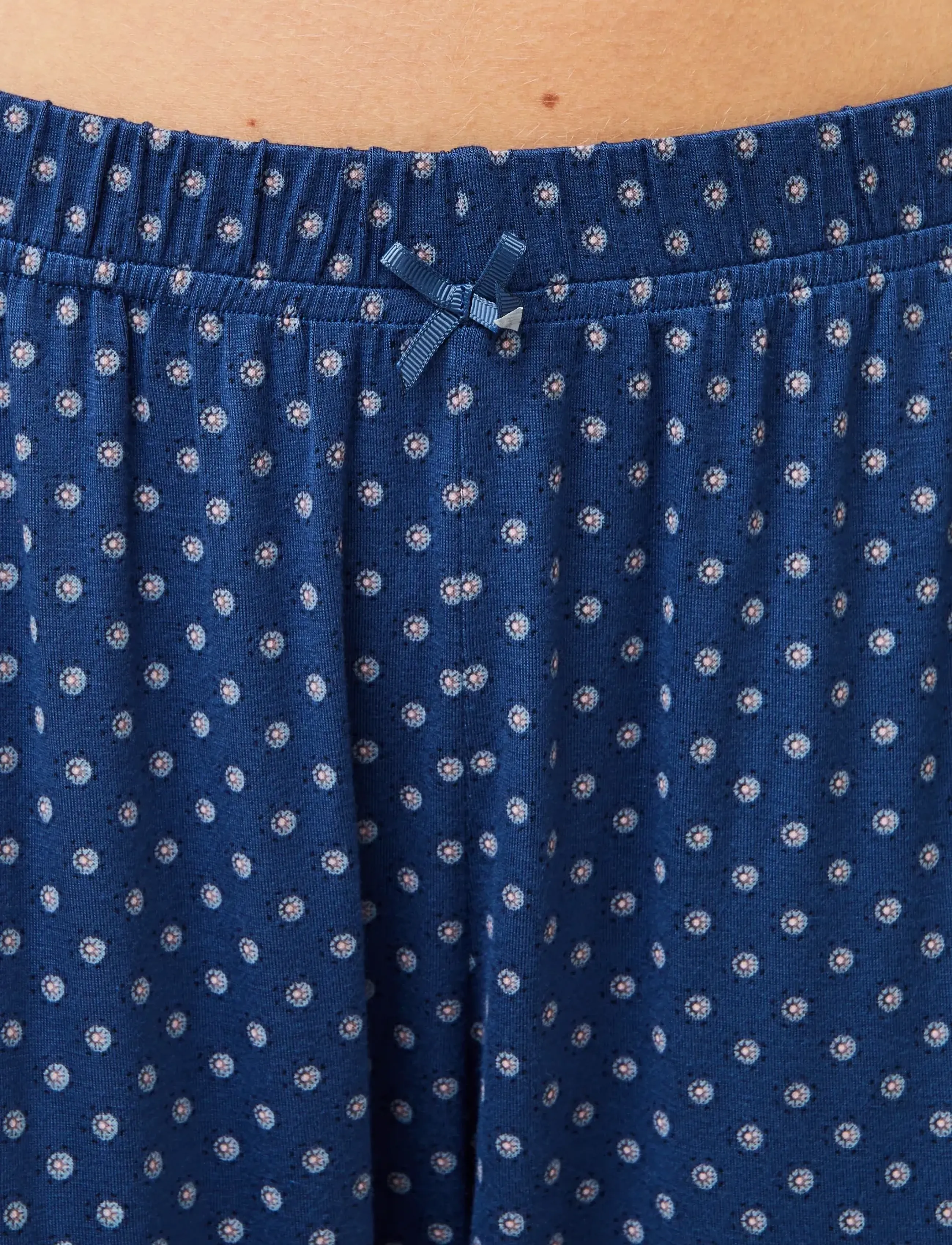CCDK Copenhagen - Jasmin Crop Pajamas Pants - laveste priser - ensign blue - 3