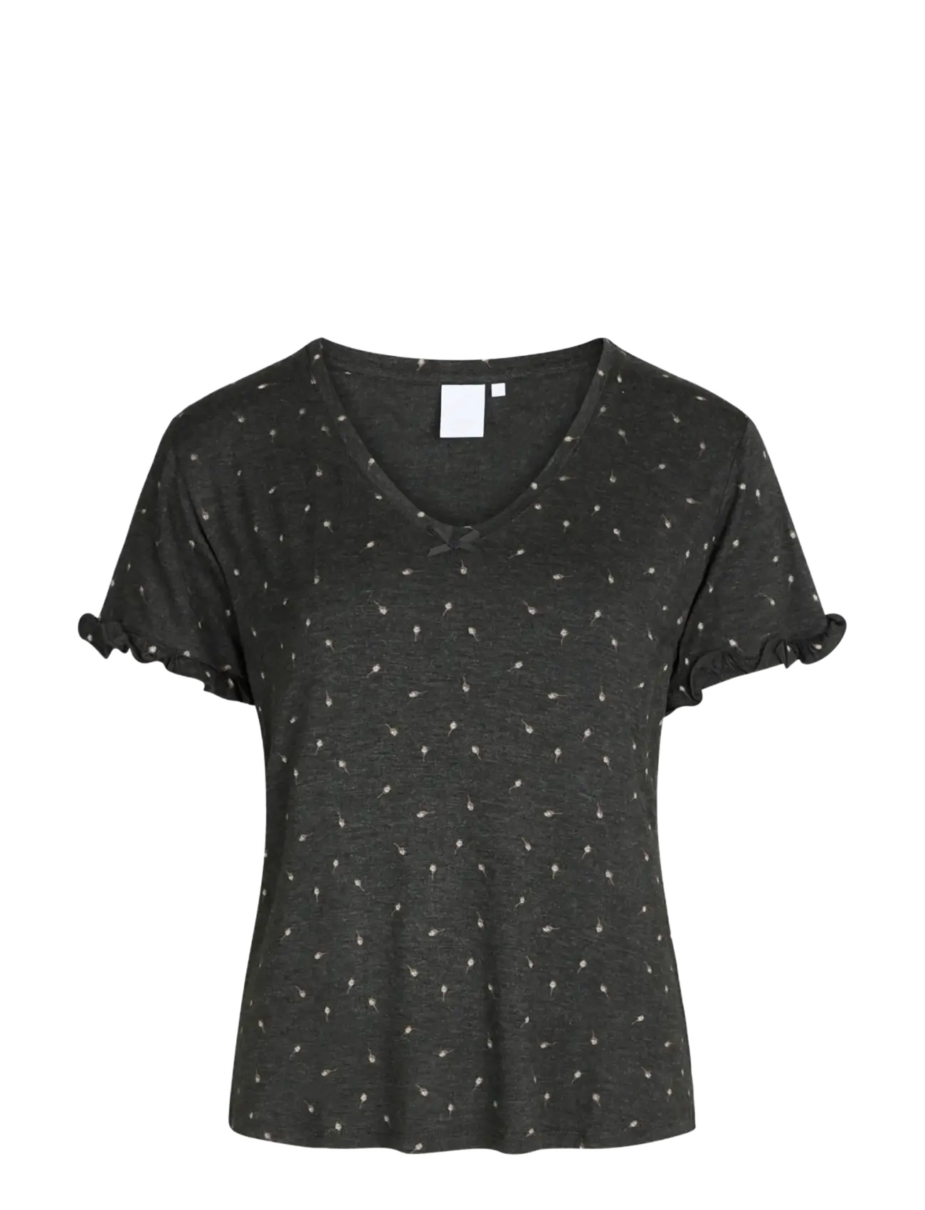 CCDK Copenhagen Jordan Shortsleeved T-shirt - Underkläder - DARK GREY MELANGE / black