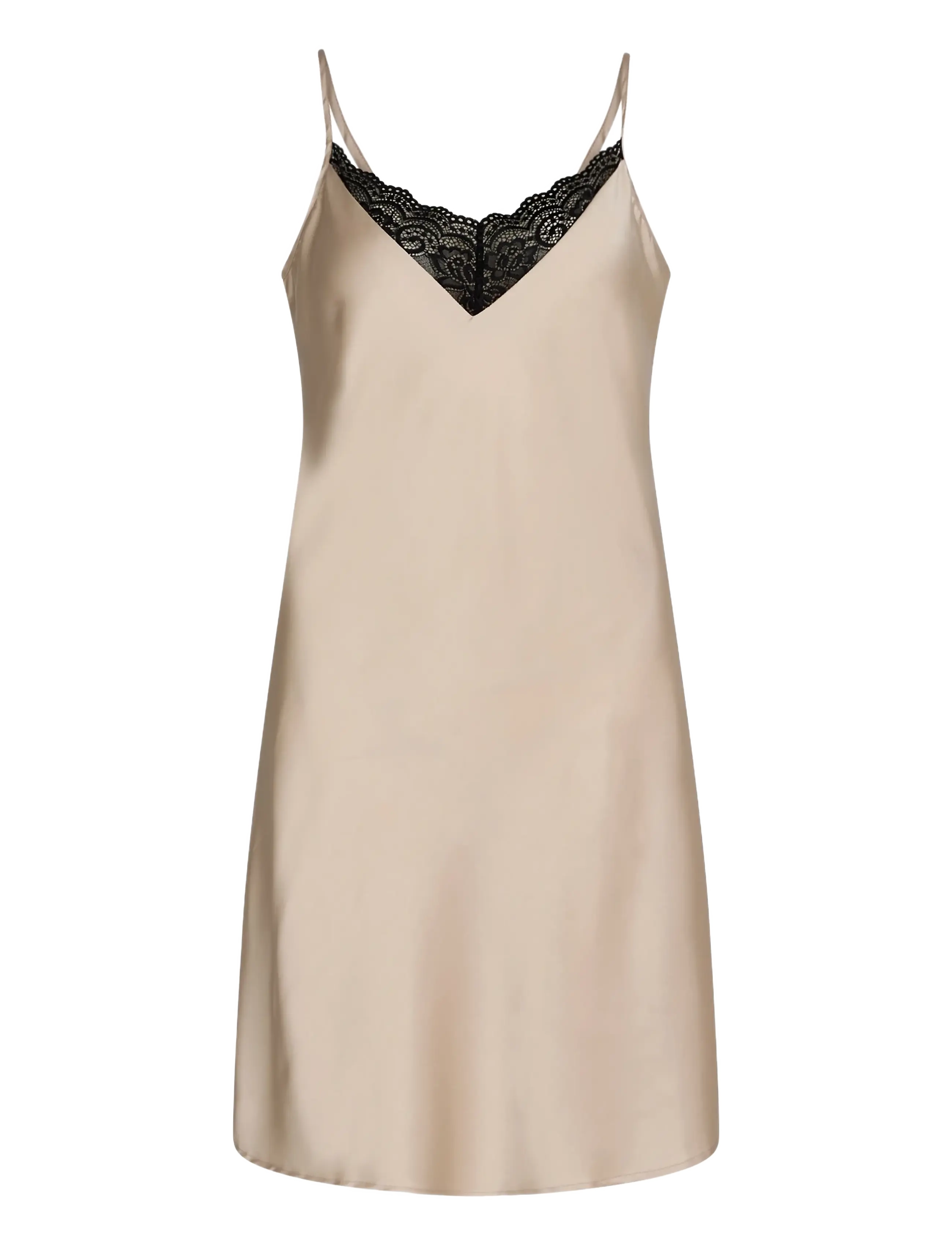 CCDK Copenhagen Laura Chemise Dress - Bodies & underkjoler - MOONLIGHT / beige