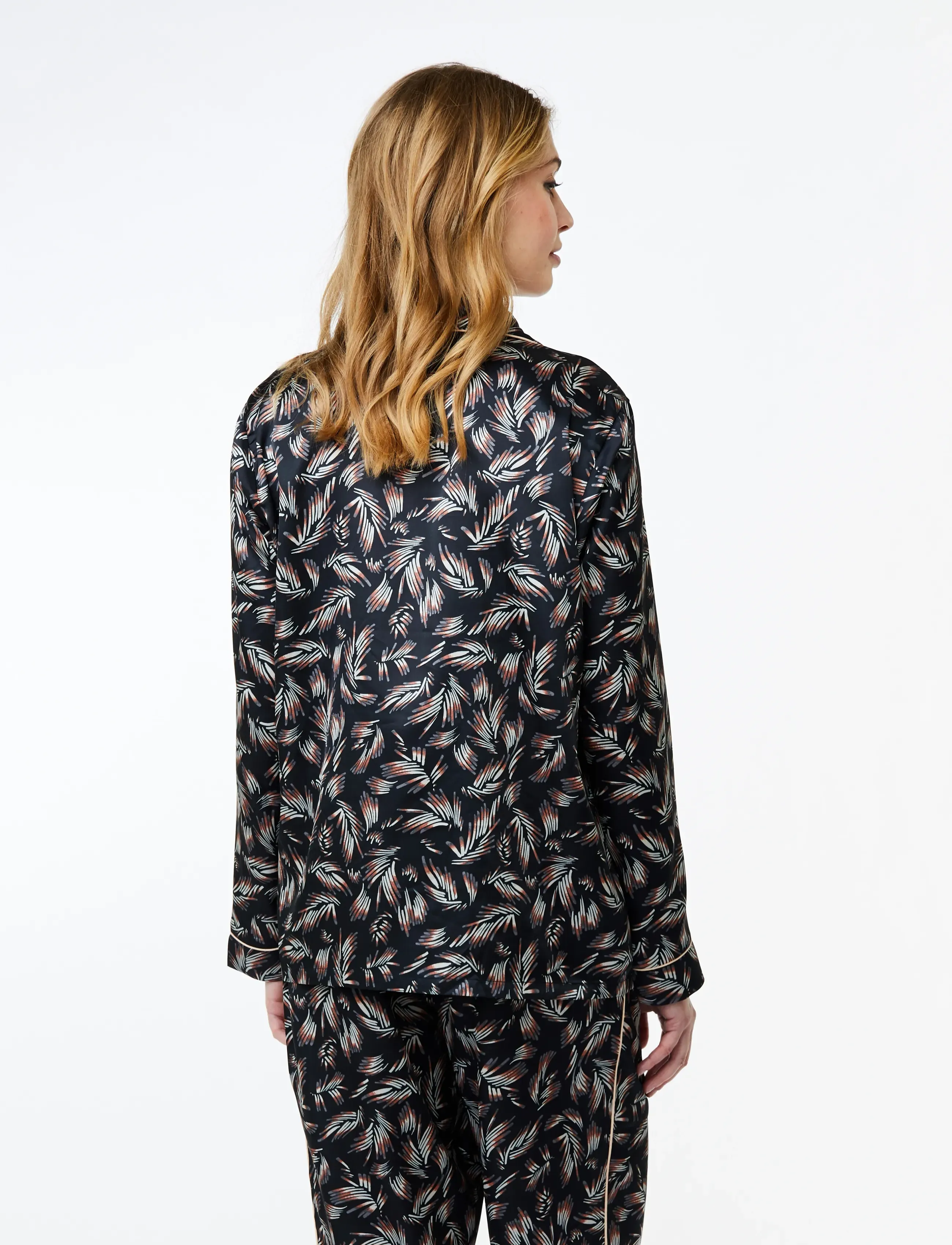 CCDK Copenhagen - Josephine Pajamas Shirt - laveste priser - black - 3