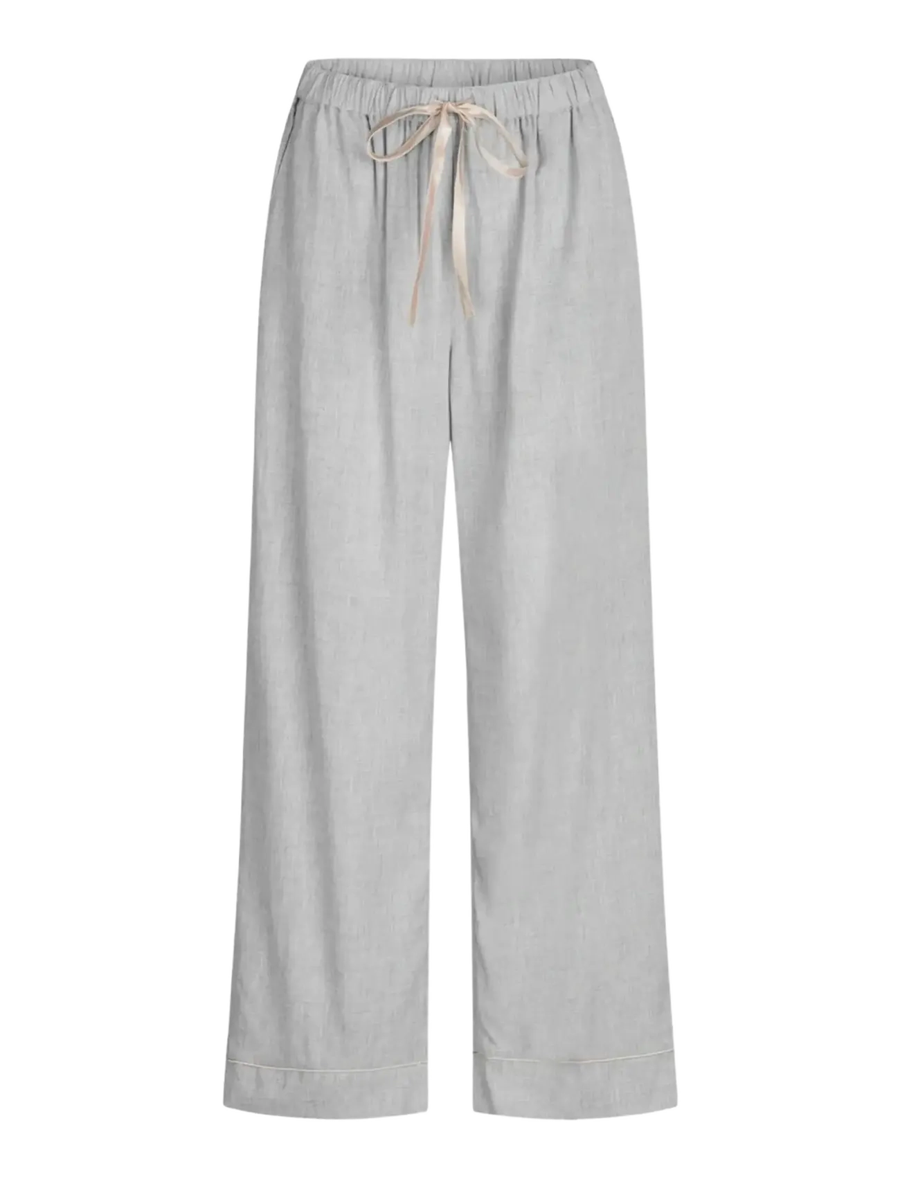CCDK Copenhagen Katrina Pajamas Pants - Gemütliches Zuhause - LIGHT GREY MELANGE / grey