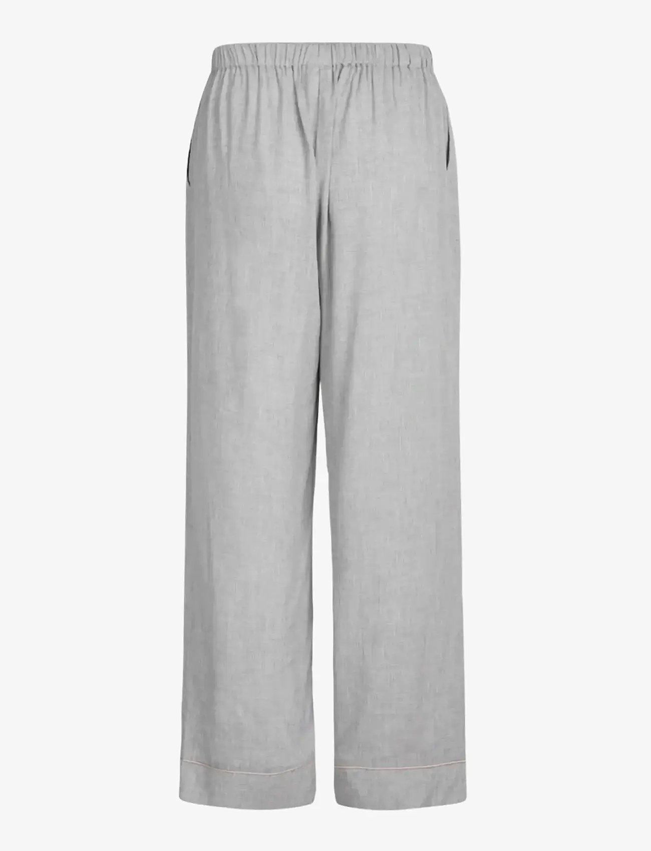 CCDK Copenhagen - Katrina Pajamas Pants - pyjamahose - light grey melange - 2
