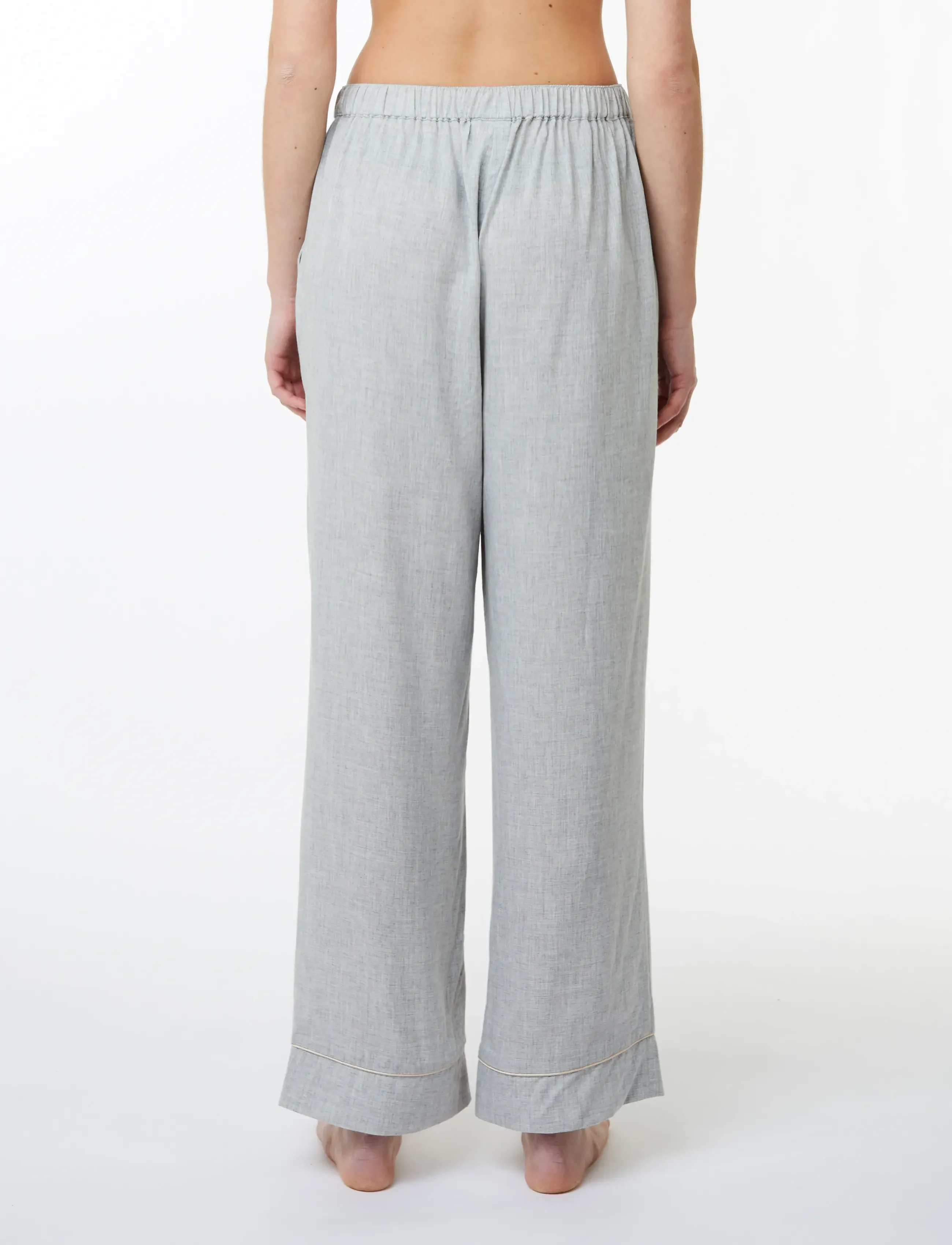 CCDK Copenhagen - Katrina Pajamas Pants - kvinder - light grey melange - 3