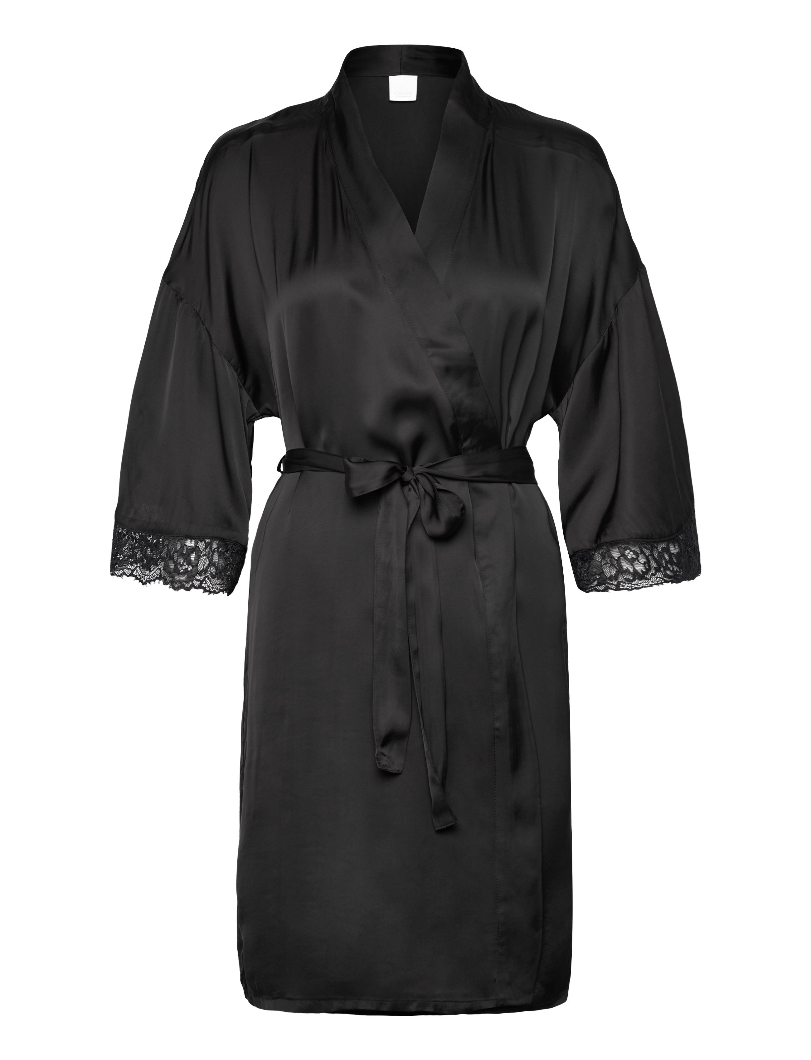CCDK Copenhagen Jeanette Kimono - Kimonoer - BLACK / black