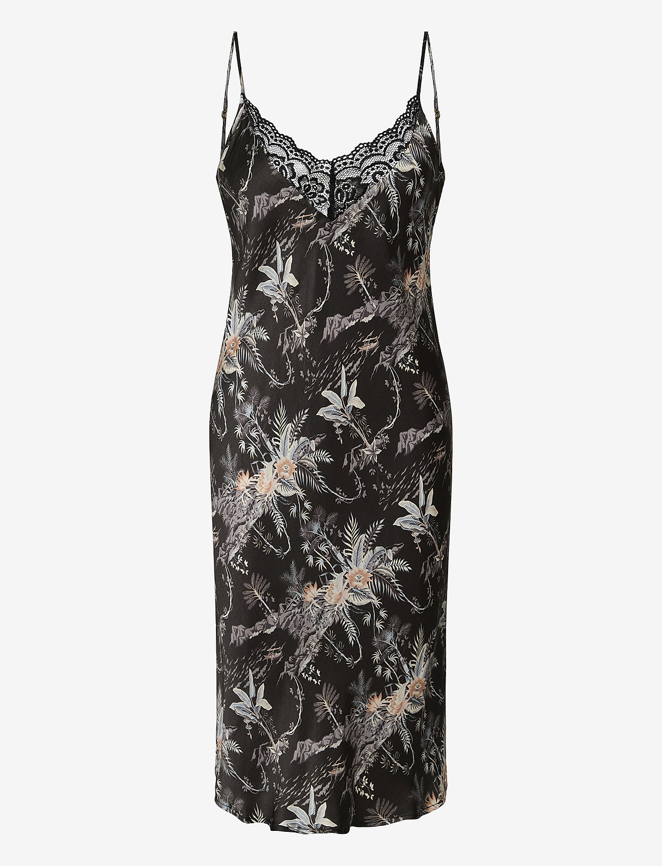 CCDK Copenhagen - Laura Chemise Dress - plus size & curvy - black - 1