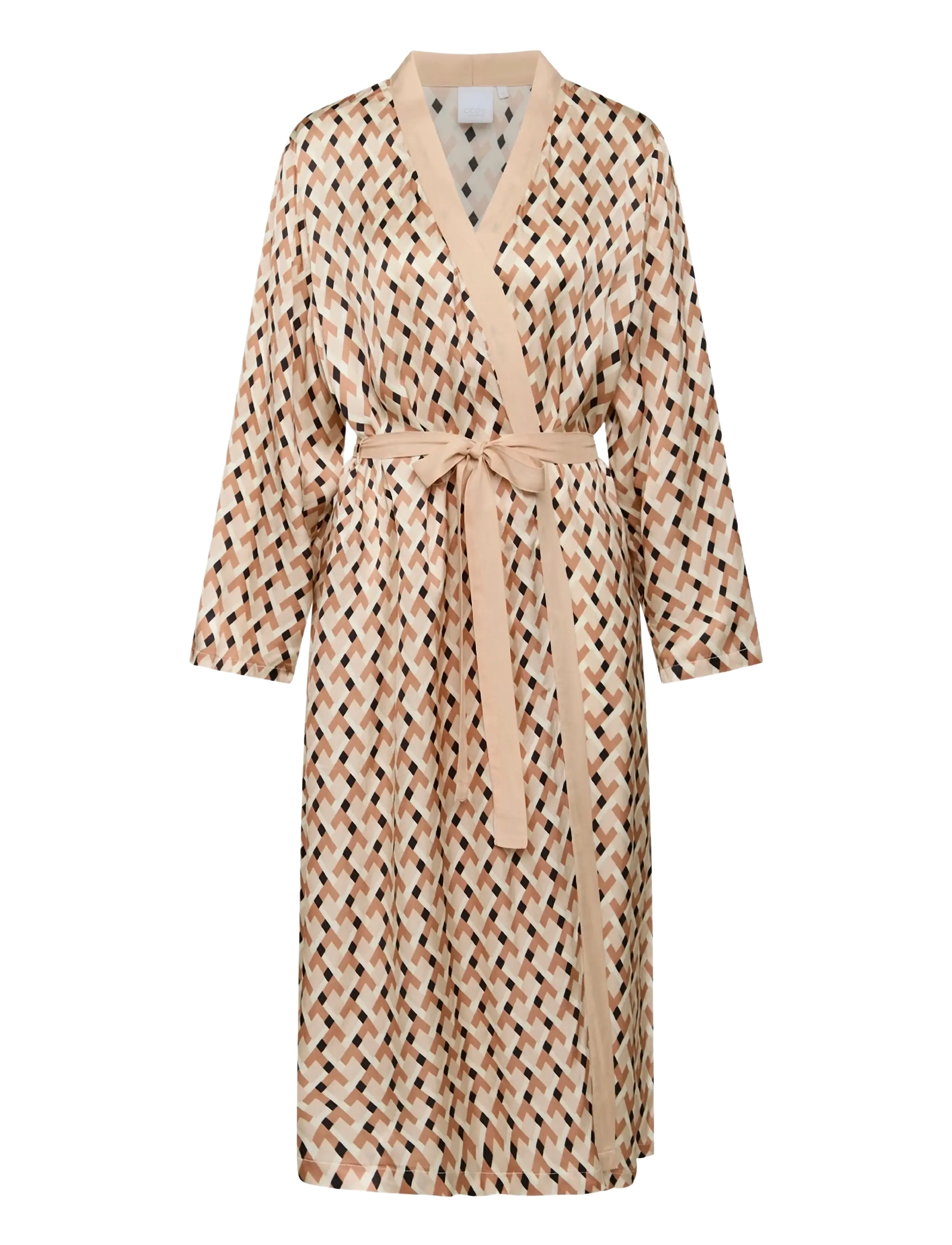 CCDK Copenhagen Noa Kimono - Morgenkåber - CRYSTAL GRAY / beige