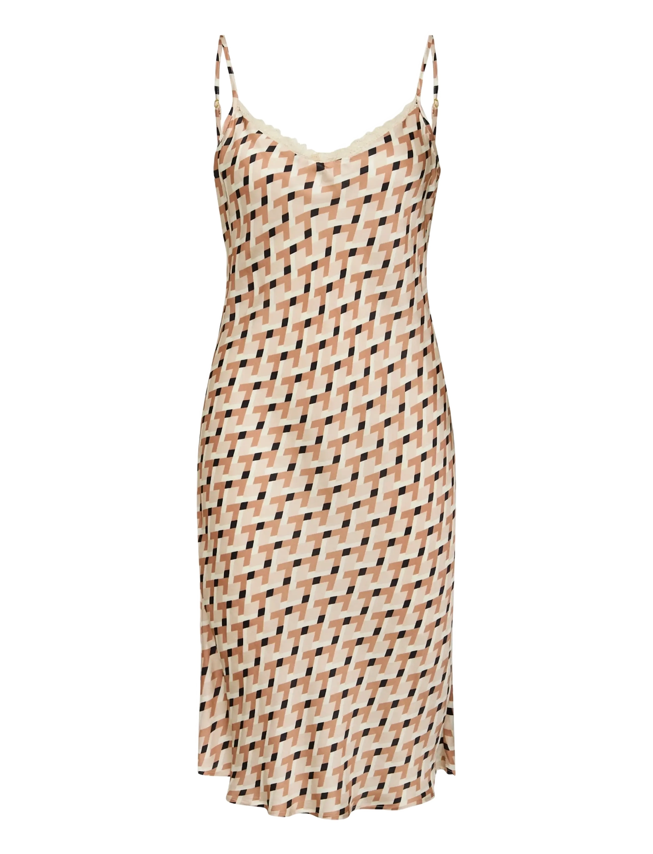CCDK Copenhagen Jade Chemise Dress - Nattlinnen - CRYSTAL GRAY / multi