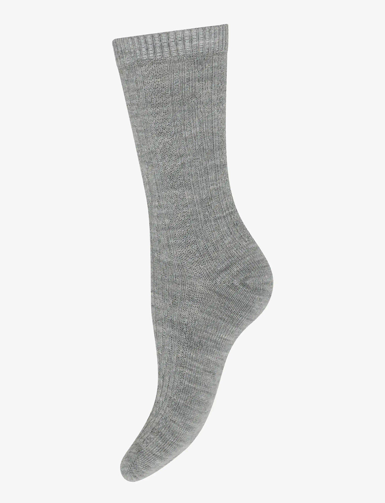 CCDK Copenhagen - Cable Knit Socks - lowest prices - grey melange - 0