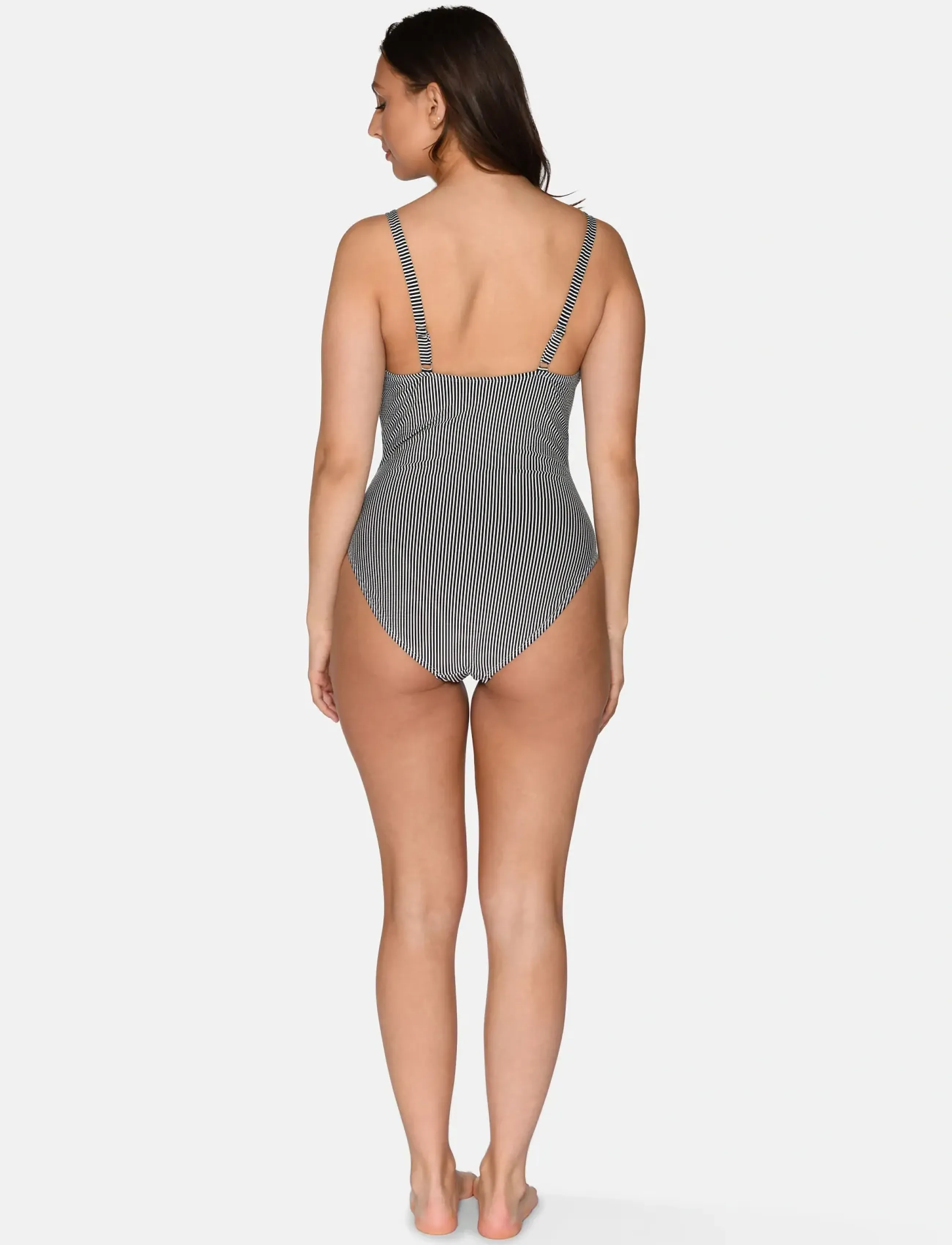 CCDK Copenhagen - Bella Swimsuit w. Cup - badeanzüge - black stripe - 3
