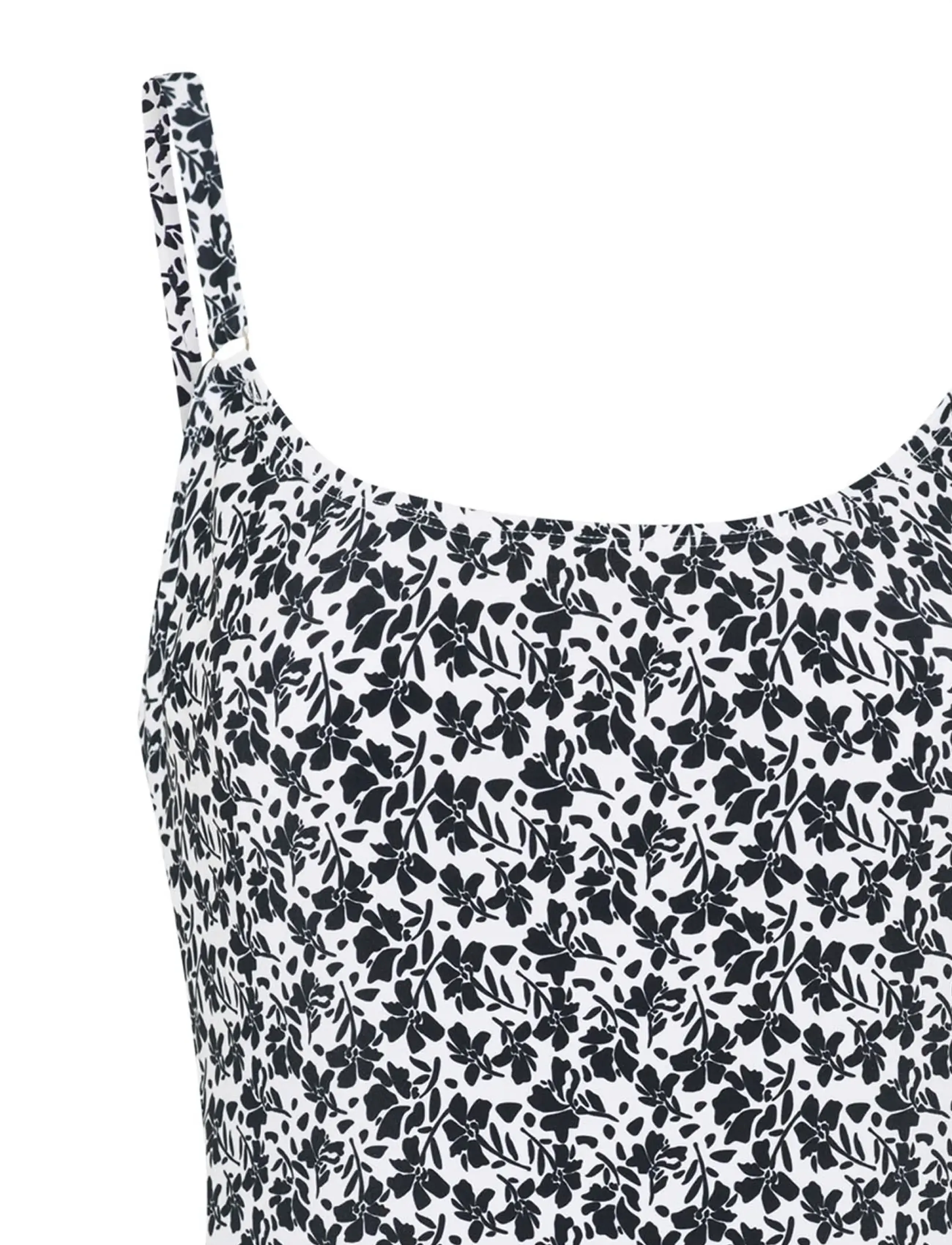 CCDK Copenhagen - Bella Swimsuit w. Cup - badedragter - black aop - 2