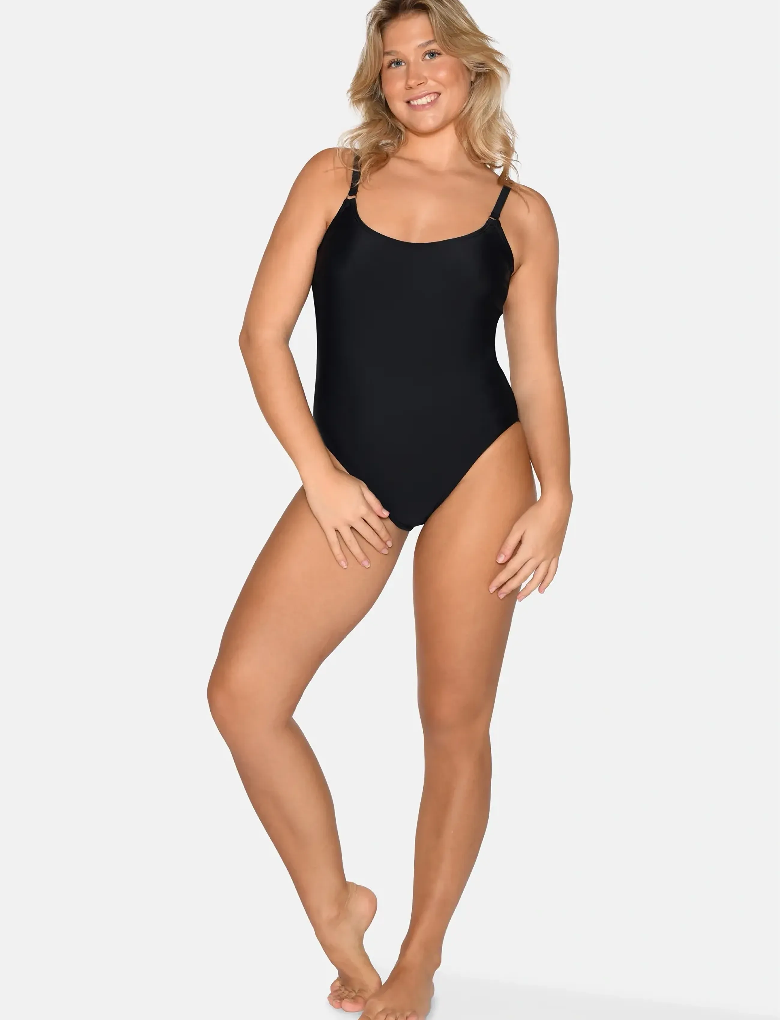 CCDK Copenhagen Bella Swimsuit W. Wire, Kvinder, Hel Badedragt, Sort, Str: D x 80