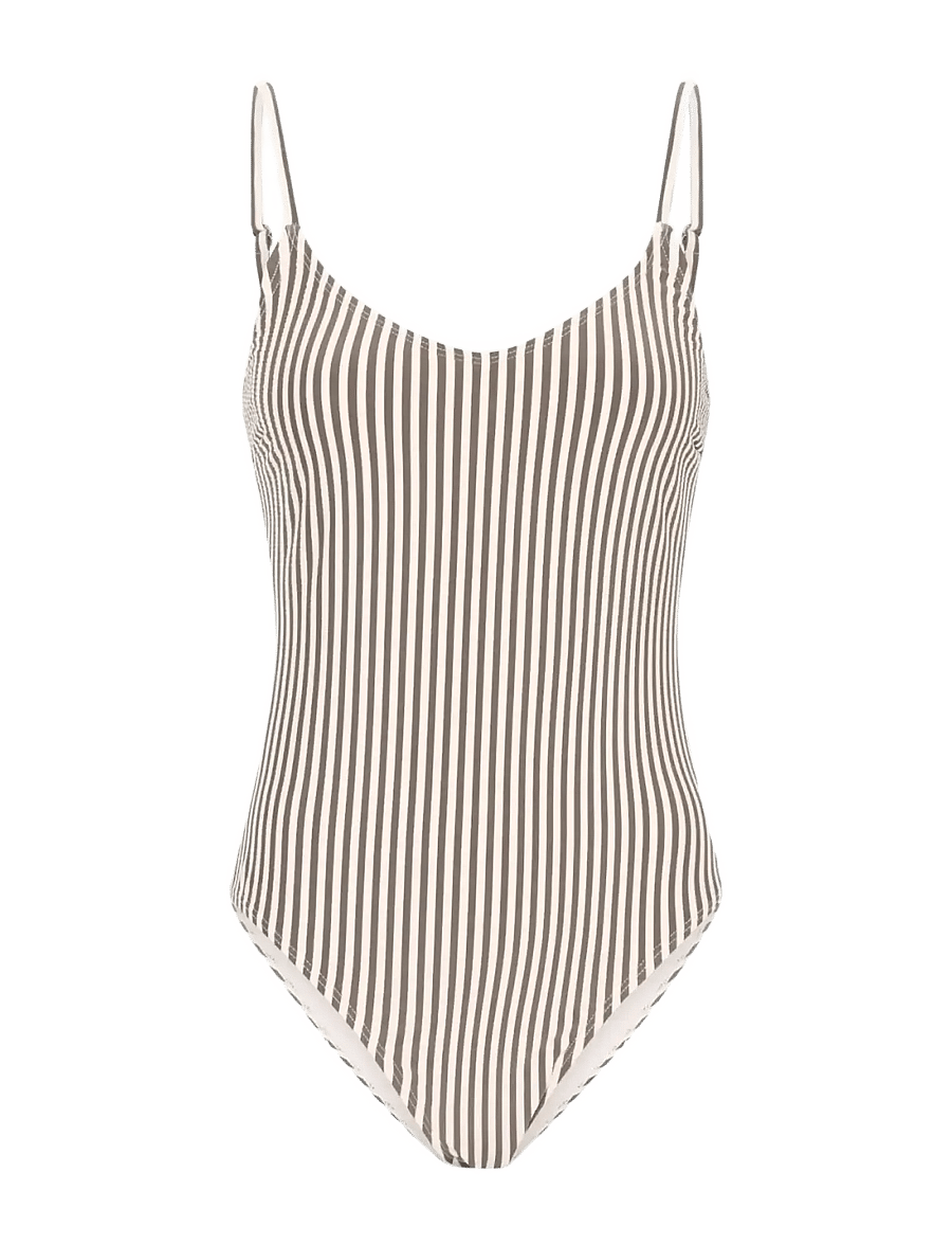 CCDK Copenhagen - Brielle Swimsuit - swimsuits - chocolate chip stripe - 1