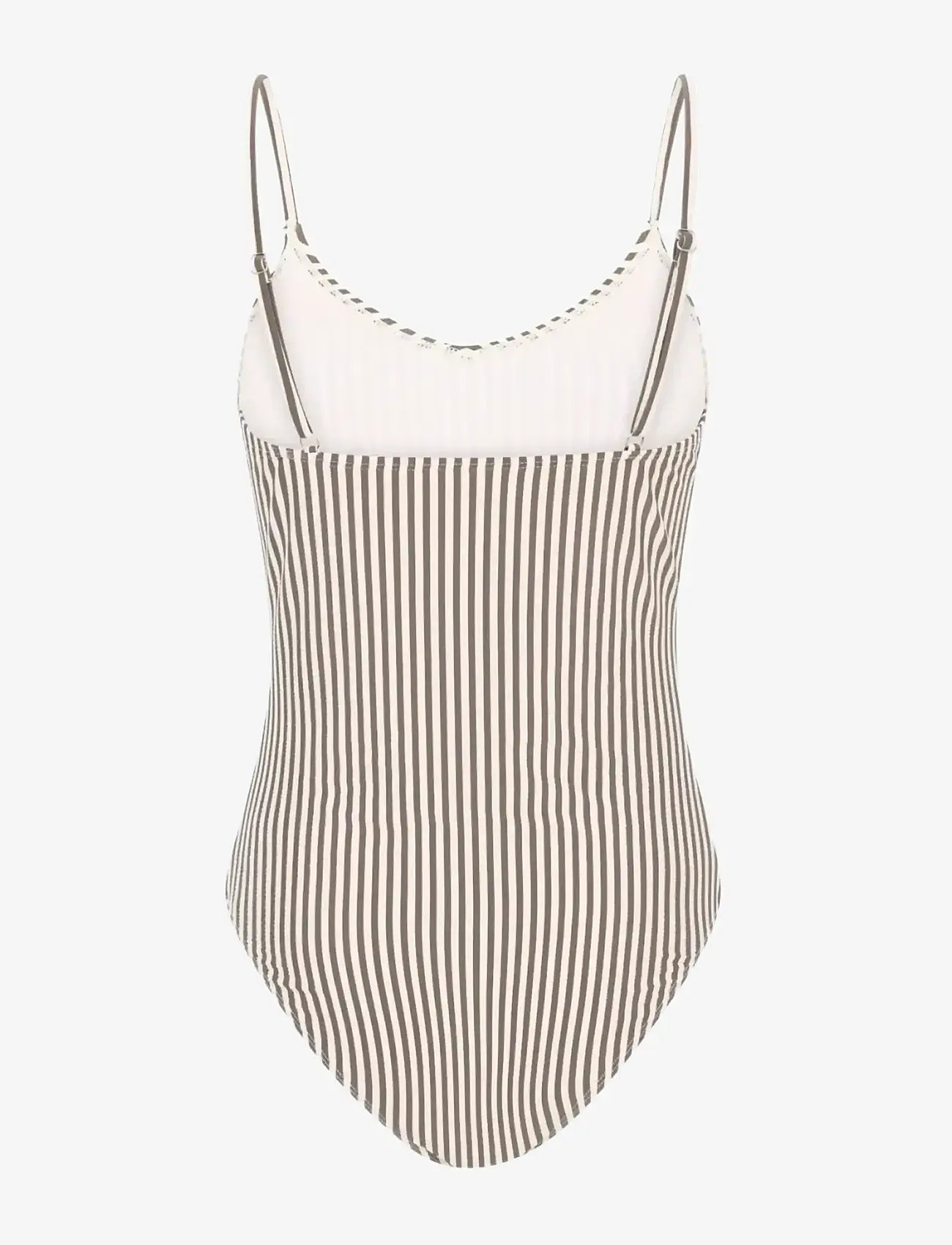CCDK Copenhagen - Brielle Swimsuit - swimsuits - chocolate chip stripe - 2