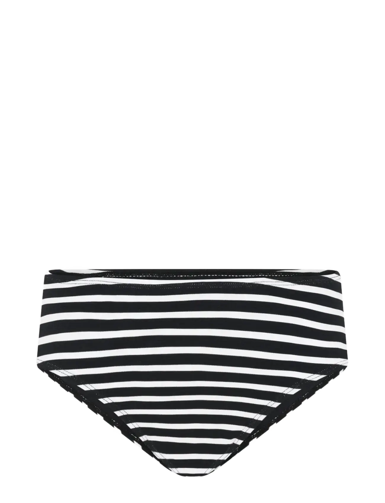 CCDK Copenhagen Brianna Midi Bikini Brief - Kläder - BLACK STRIPE / black