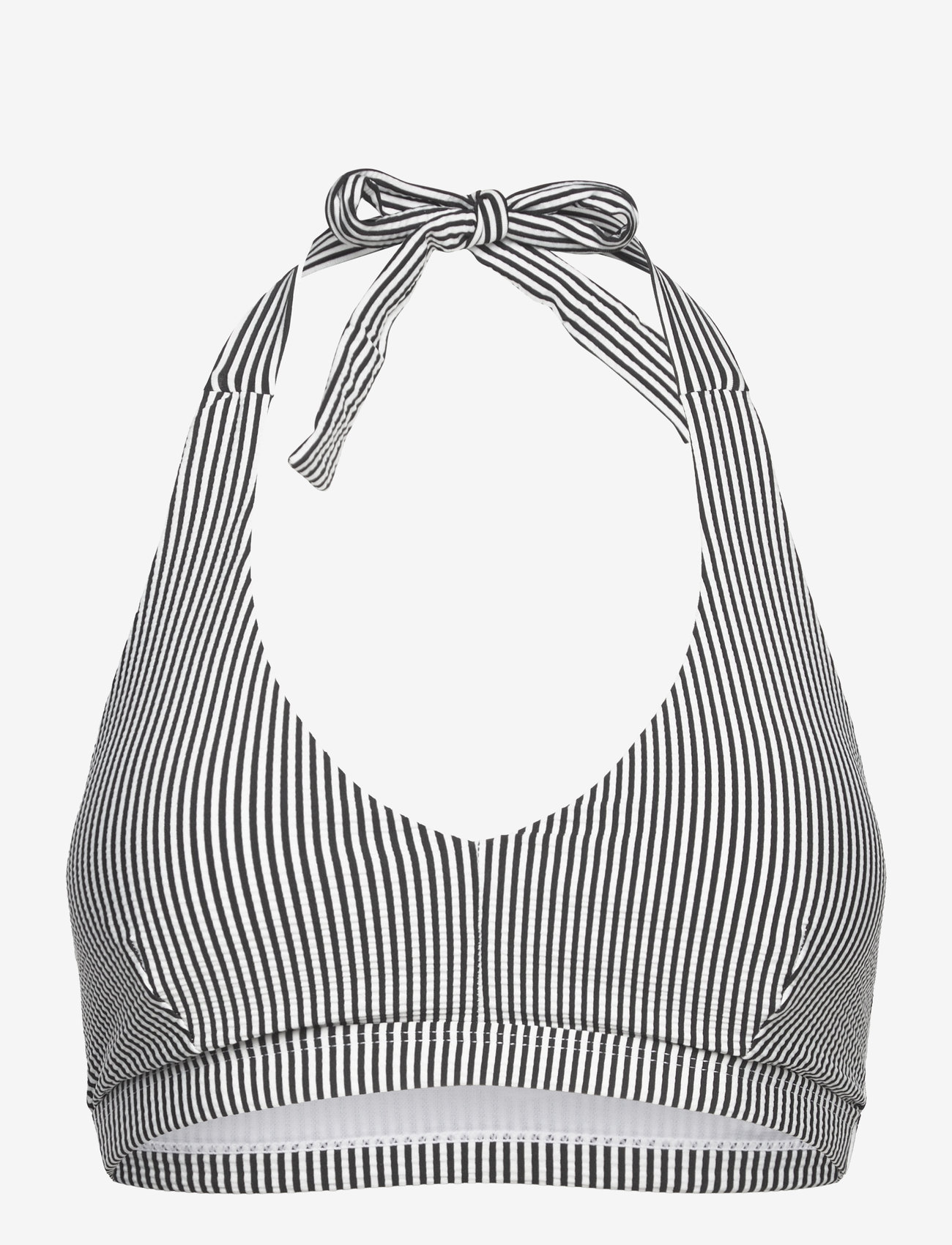 CCDK Copenhagen - Britt Bikini Top - trekant-bikinis - black stripe - 1