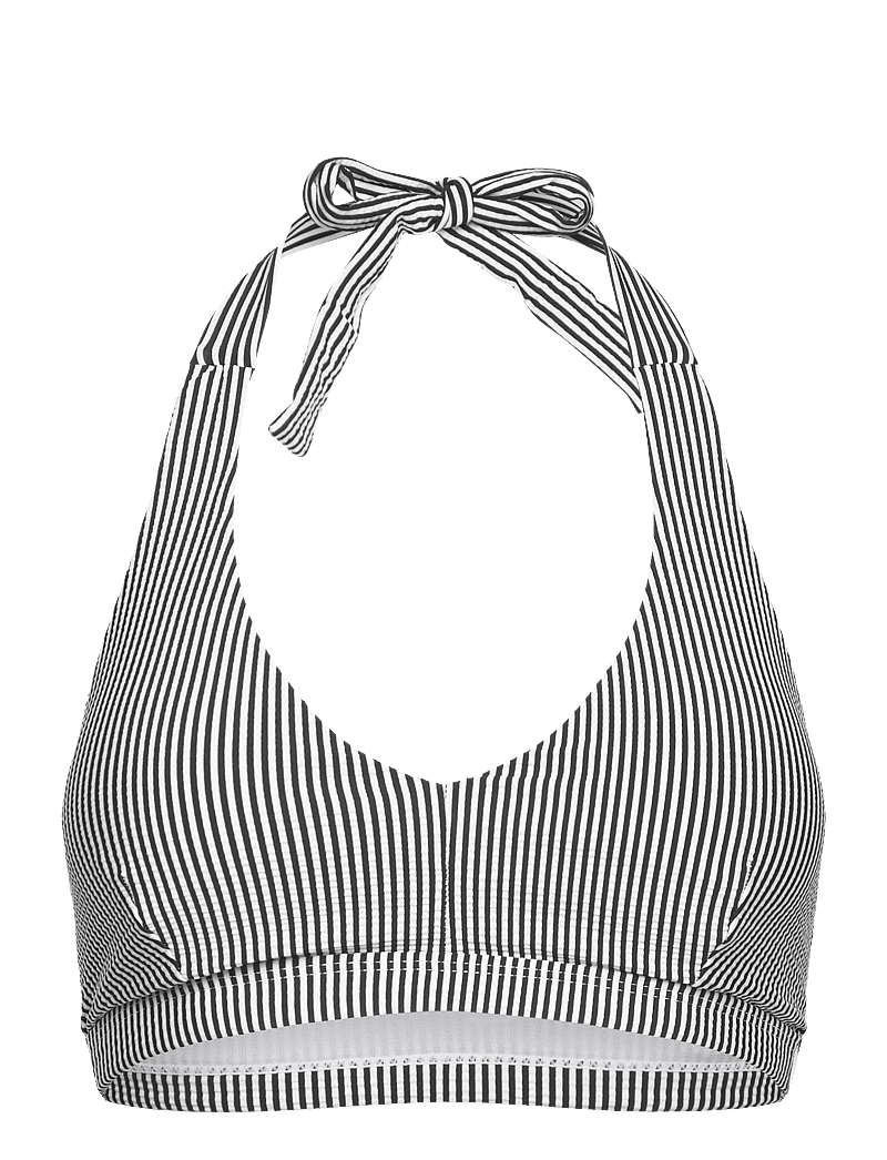 CCDK Copenhagen - Britt Bikini Top - triangelformad bikinis - black stripe - 1