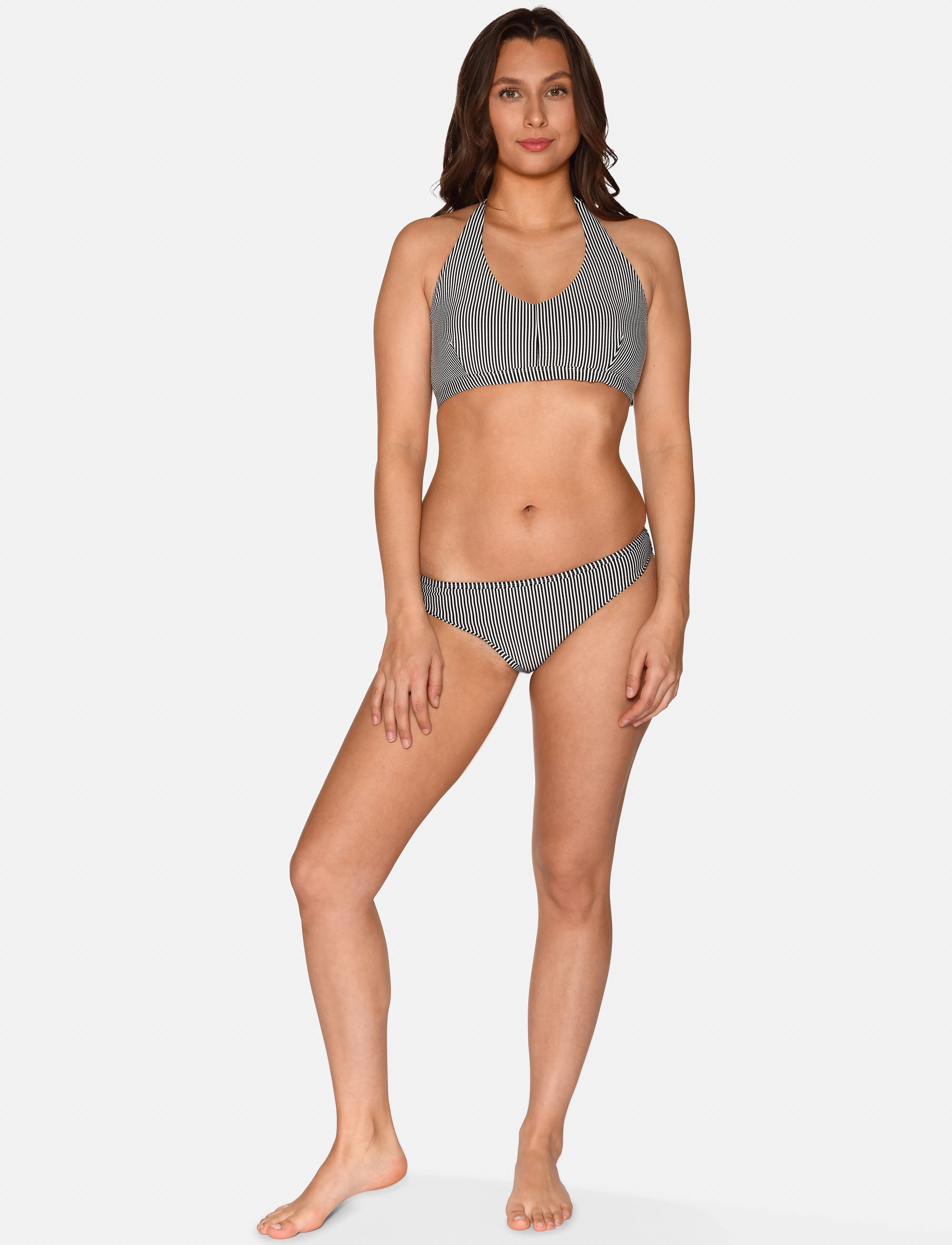 CCDK Copenhagen - Britt Bikini Top - dreieck-bikini-oberteile - black stripe - 4
