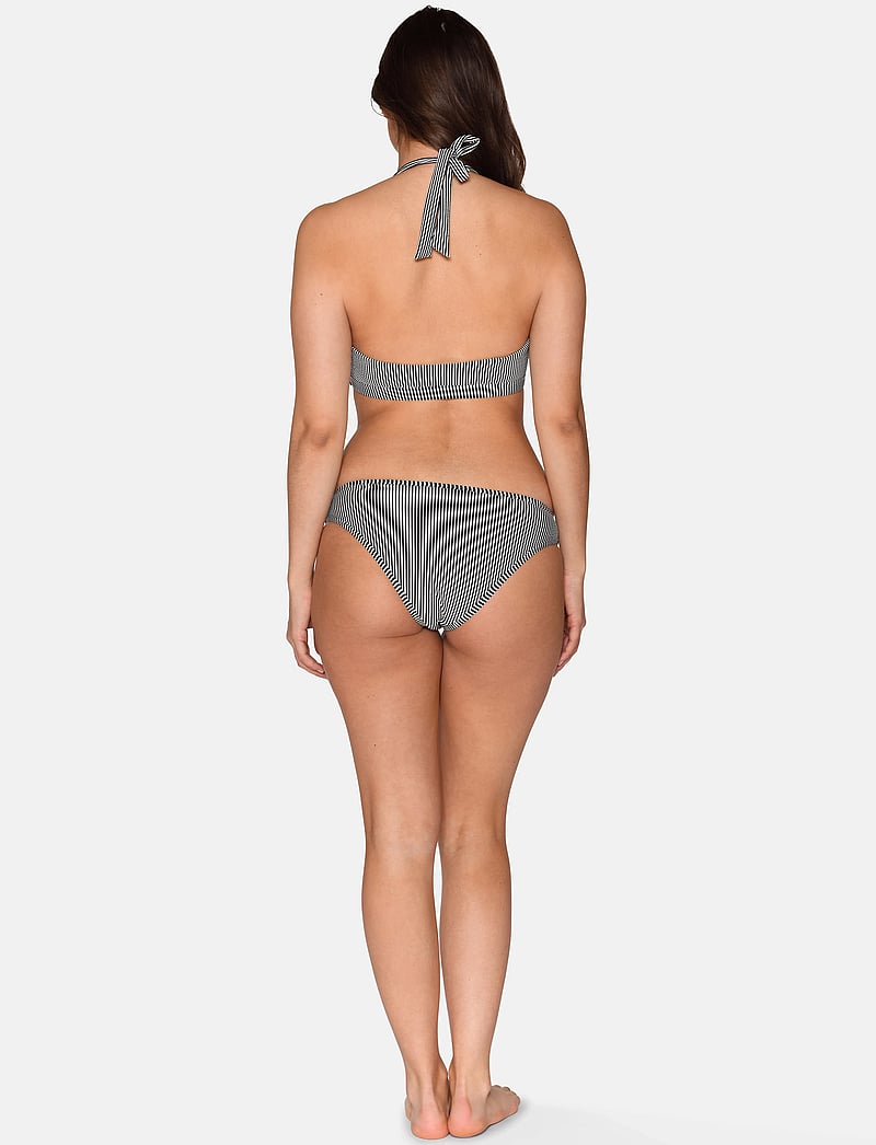 CCDK Copenhagen - Britt Bikini Top - triangelformad bikinis - black stripe - 5