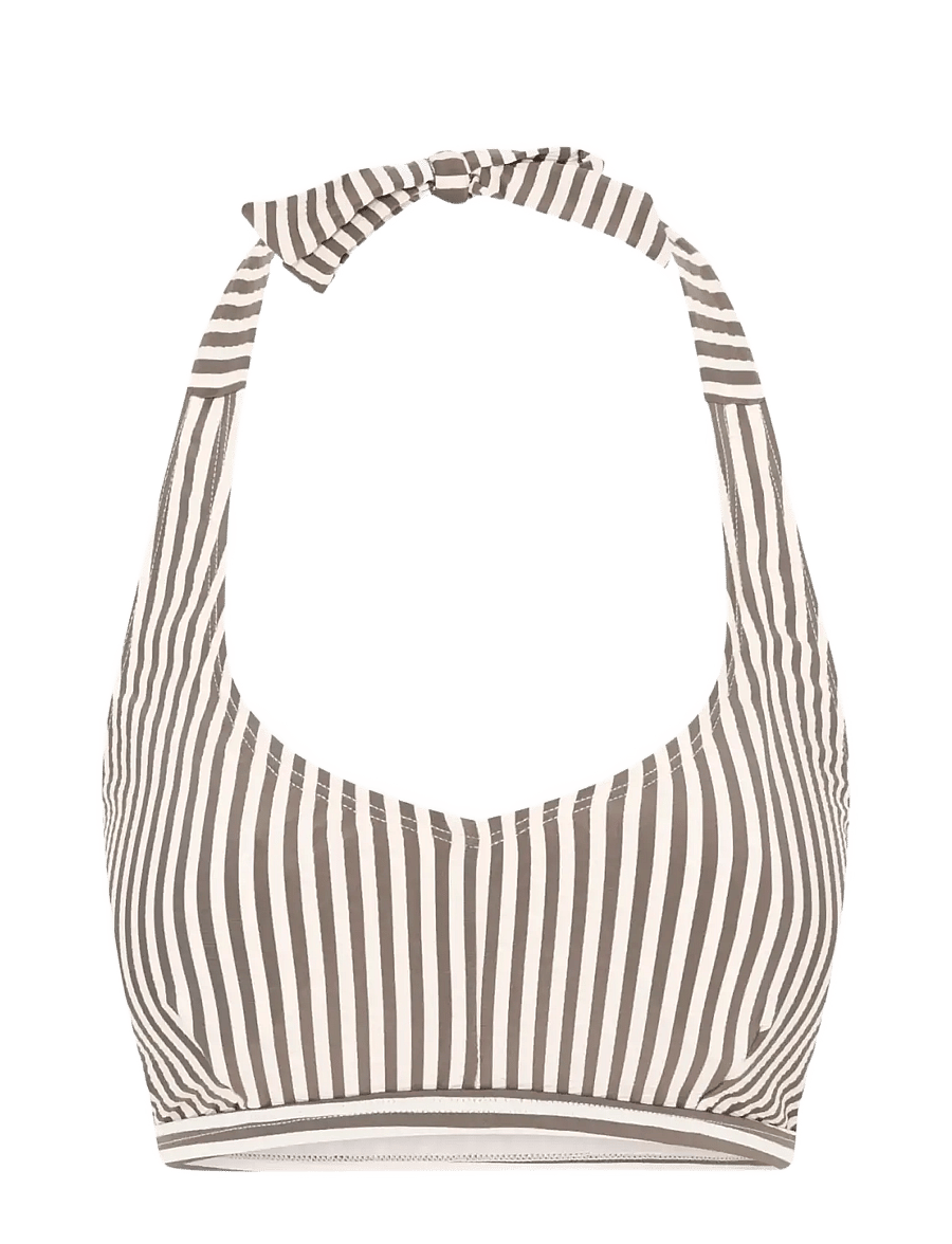 CCDK Copenhagen - Britt Bikini Top - bikini bandeau - chocolate chip stripe - 1