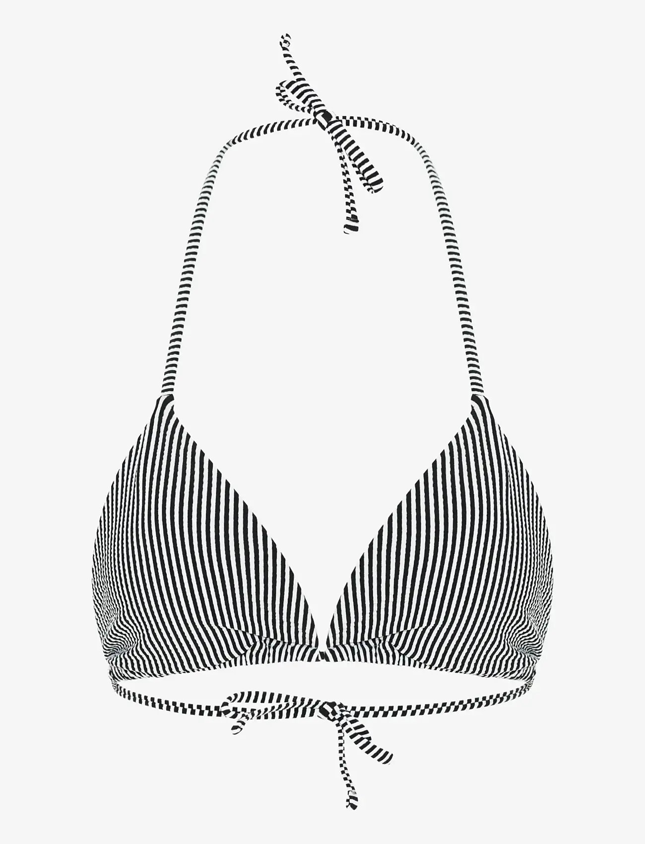 CCDK Copenhagen - Becca Bikini Top - trekant-bikinis - black stripe - 1