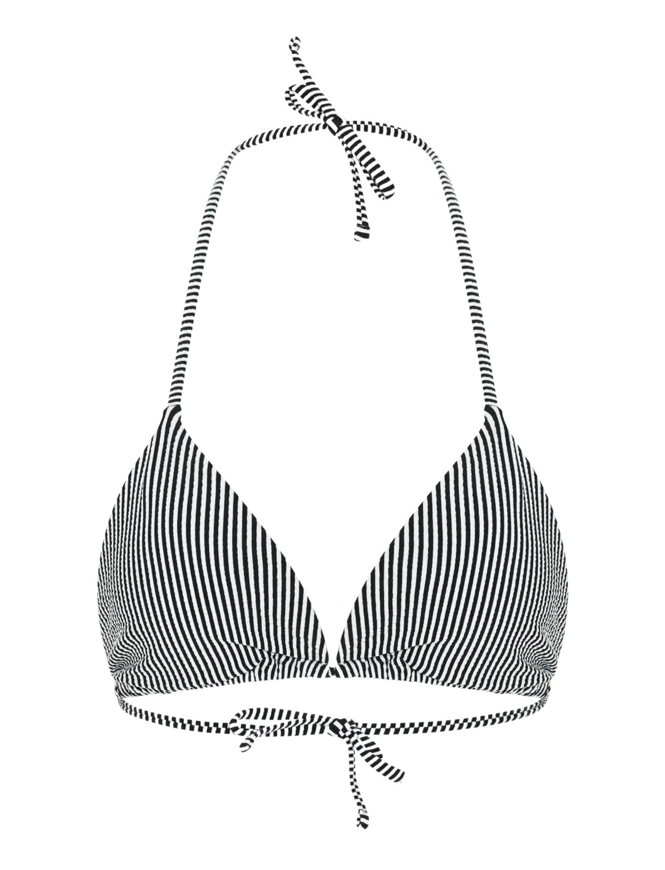 CCDK Copenhagen Becca Bikini Top - Badetøj - BLACK STRIPE / black