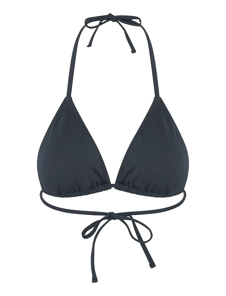 CCDK Copenhagen - Becca Bikini Top - kolmnurksed bikiinid - black - 1