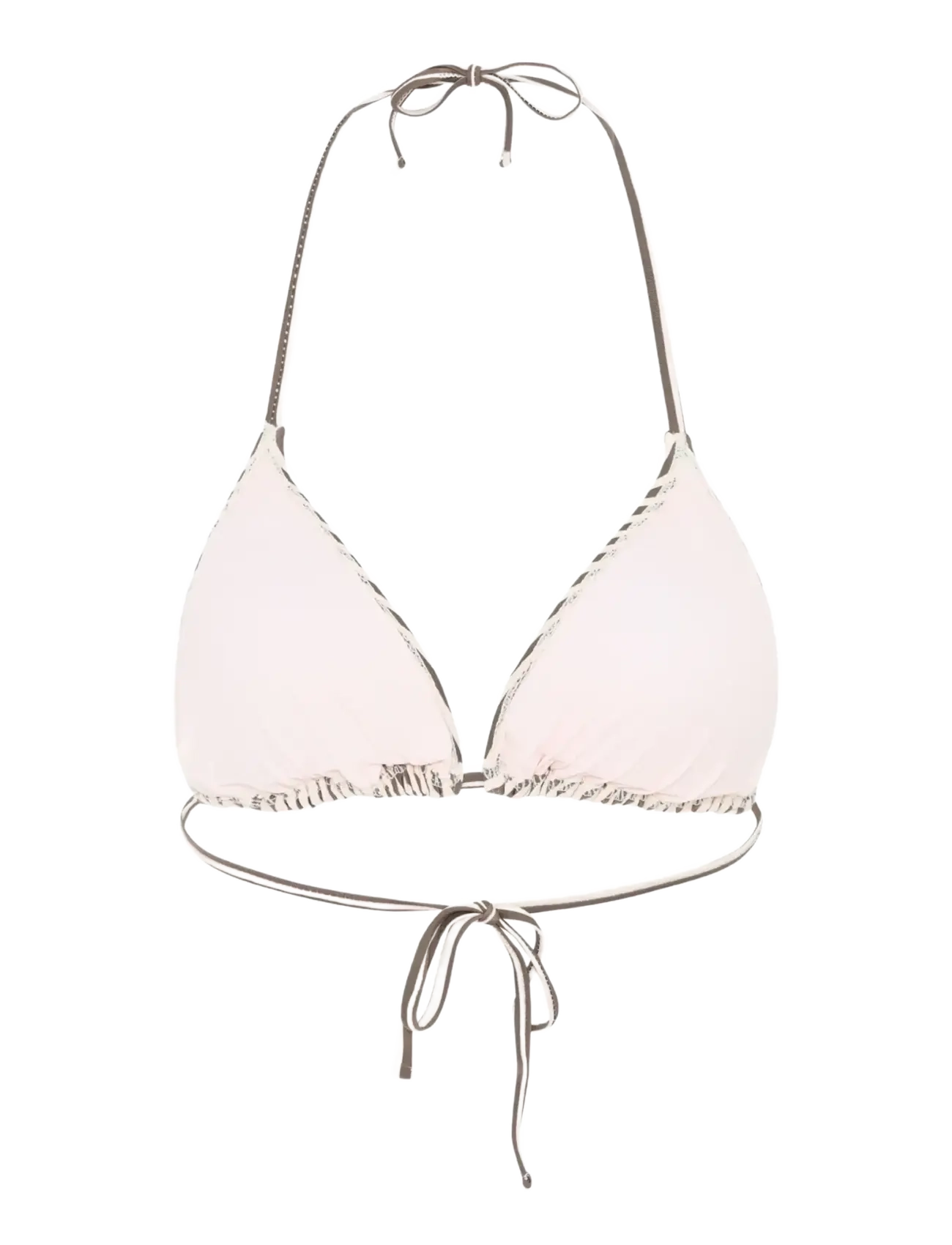 CCDK Copenhagen - Becca Bikini Top - dreieck-bikini-oberteile - chocolate chip stripe - 2
