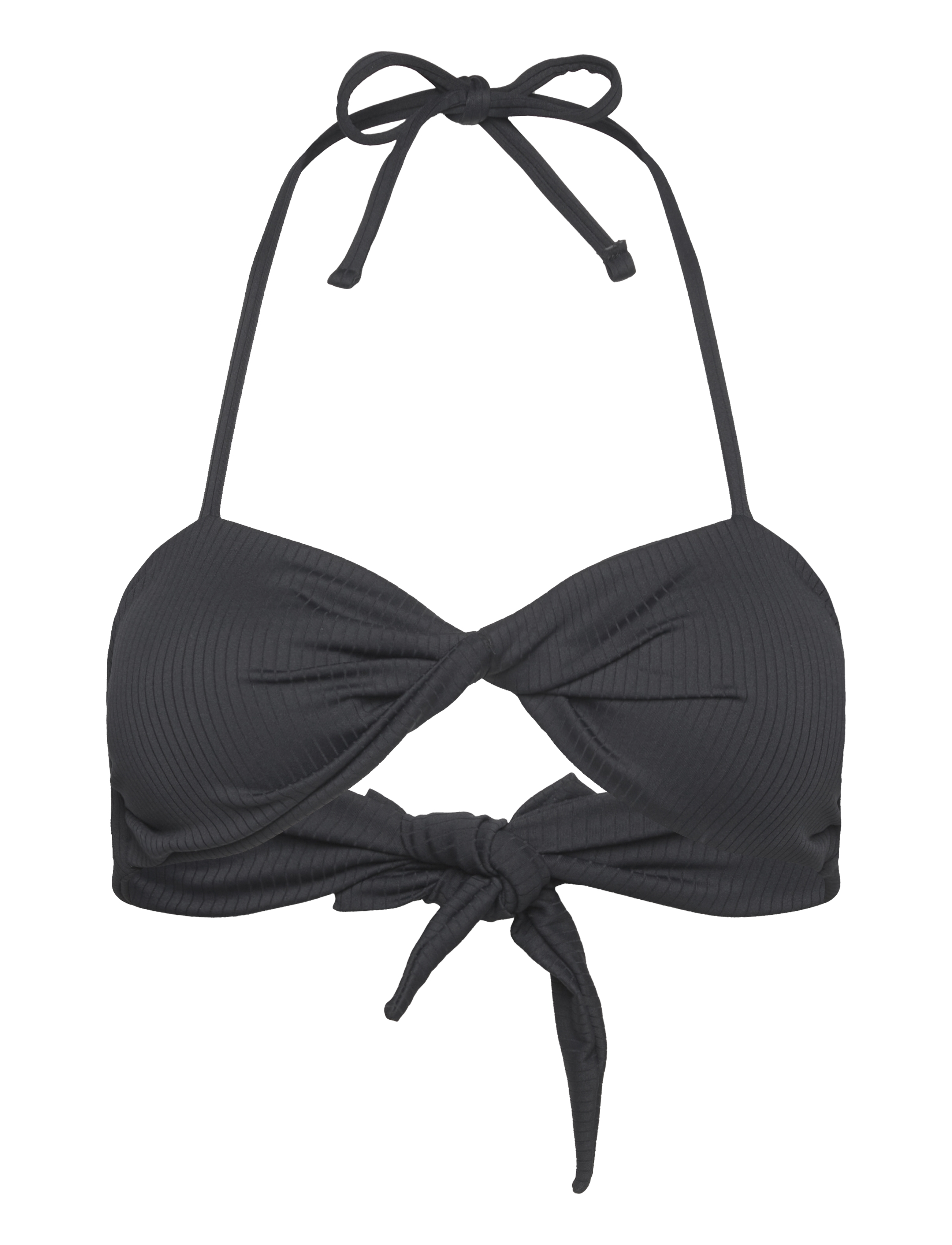 CCDK Copenhagen Charlotta Bikini Top - Bandeau bikini - BLACK / black