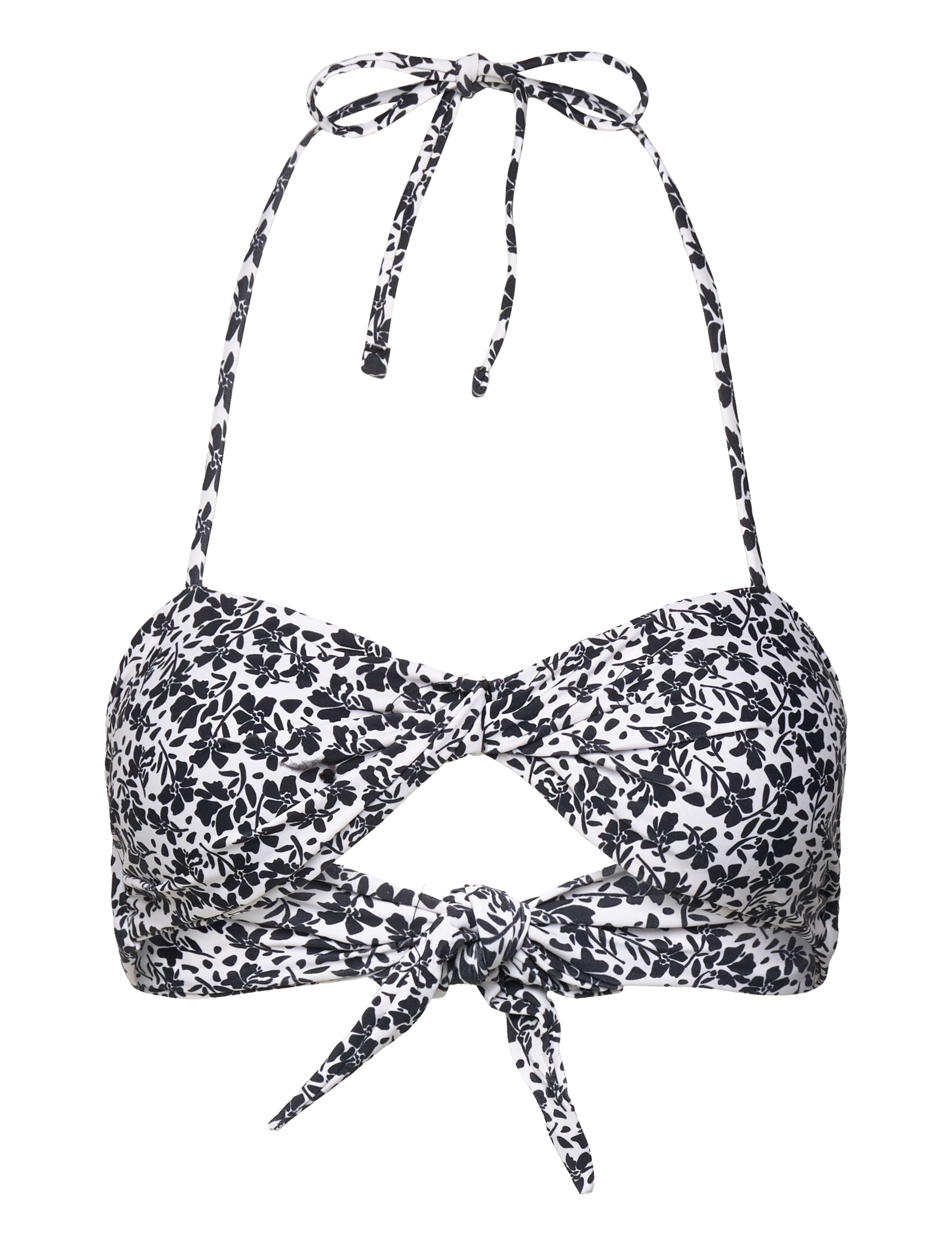 CCDK Copenhagen Charlotta Bikini Top - Bademode - BLACK AOP / black