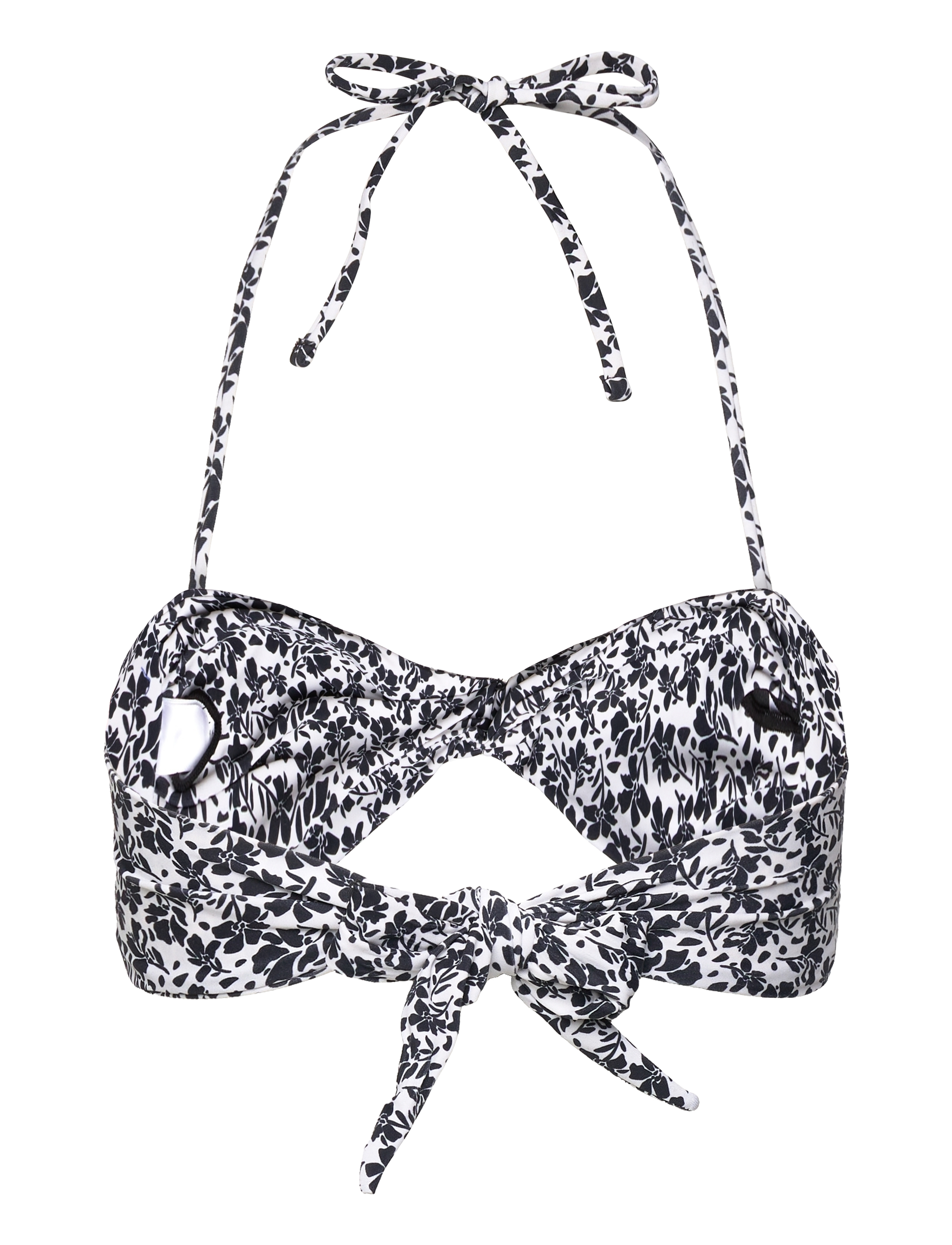 CCDK Copenhagen - Charlotta Bikini Top - bandeau-bikini - black aop - 2