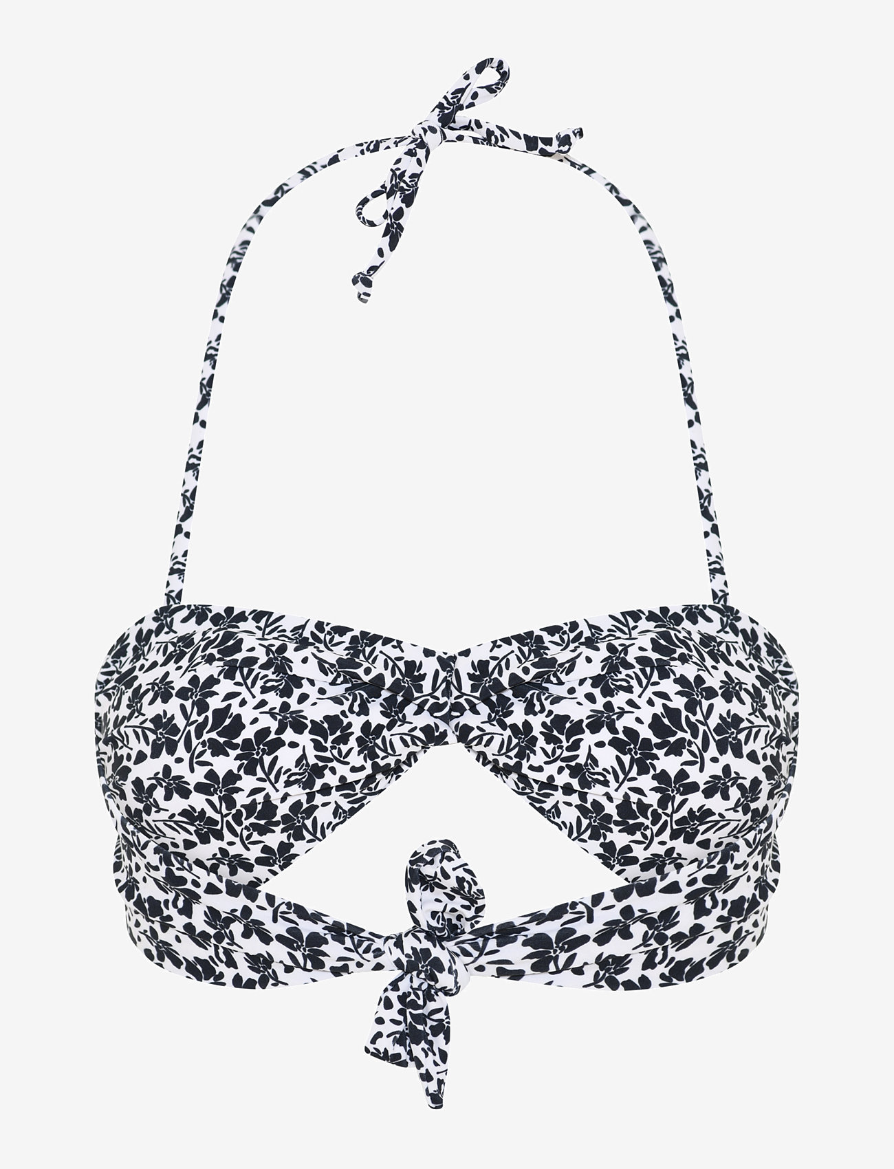 CCDK Copenhagen - Charlotta Bikini Top - bandeau-bikinis - black aop - 3