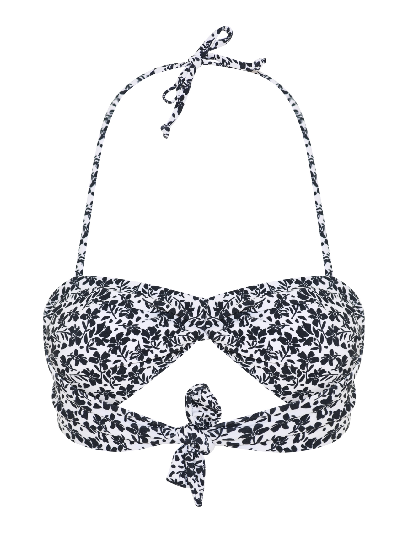 CCDK Copenhagen - Charlotta Bikini Top - bandeau-bikini - black aop - 3